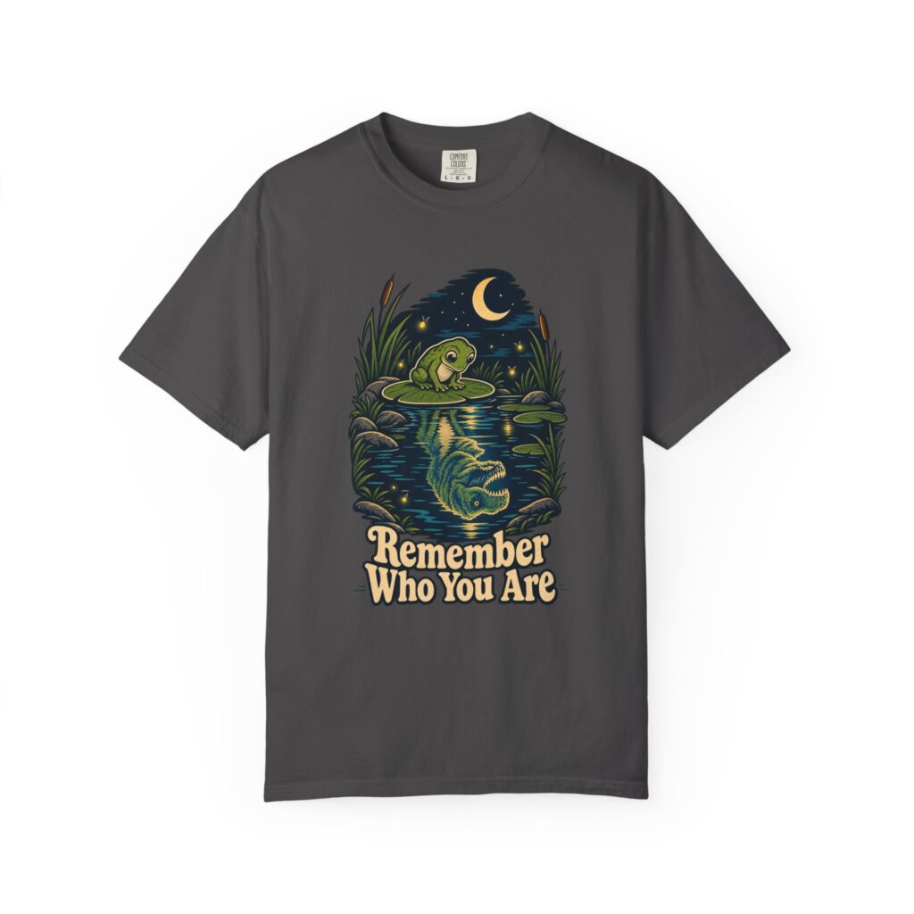 Remember Who You Are Frog Tee