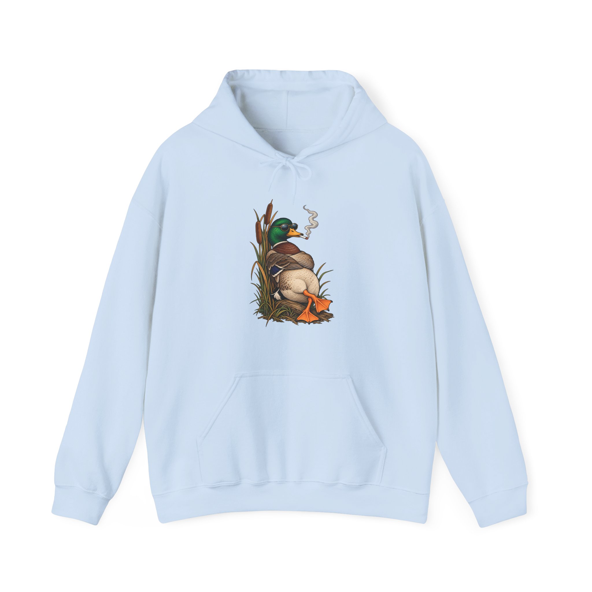 Smoking Mallard Hoodie - Image 9