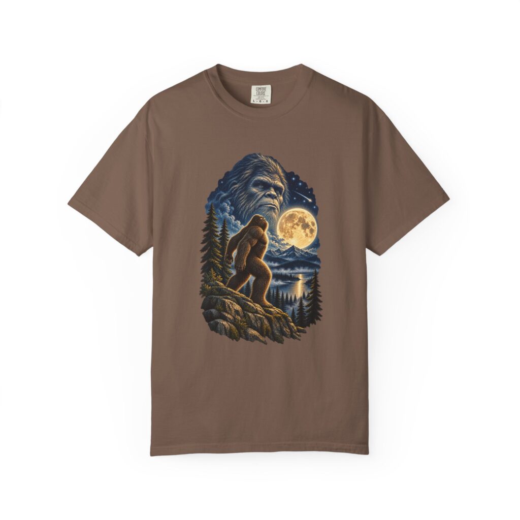 Bigfoot Howling at the Moon Tee