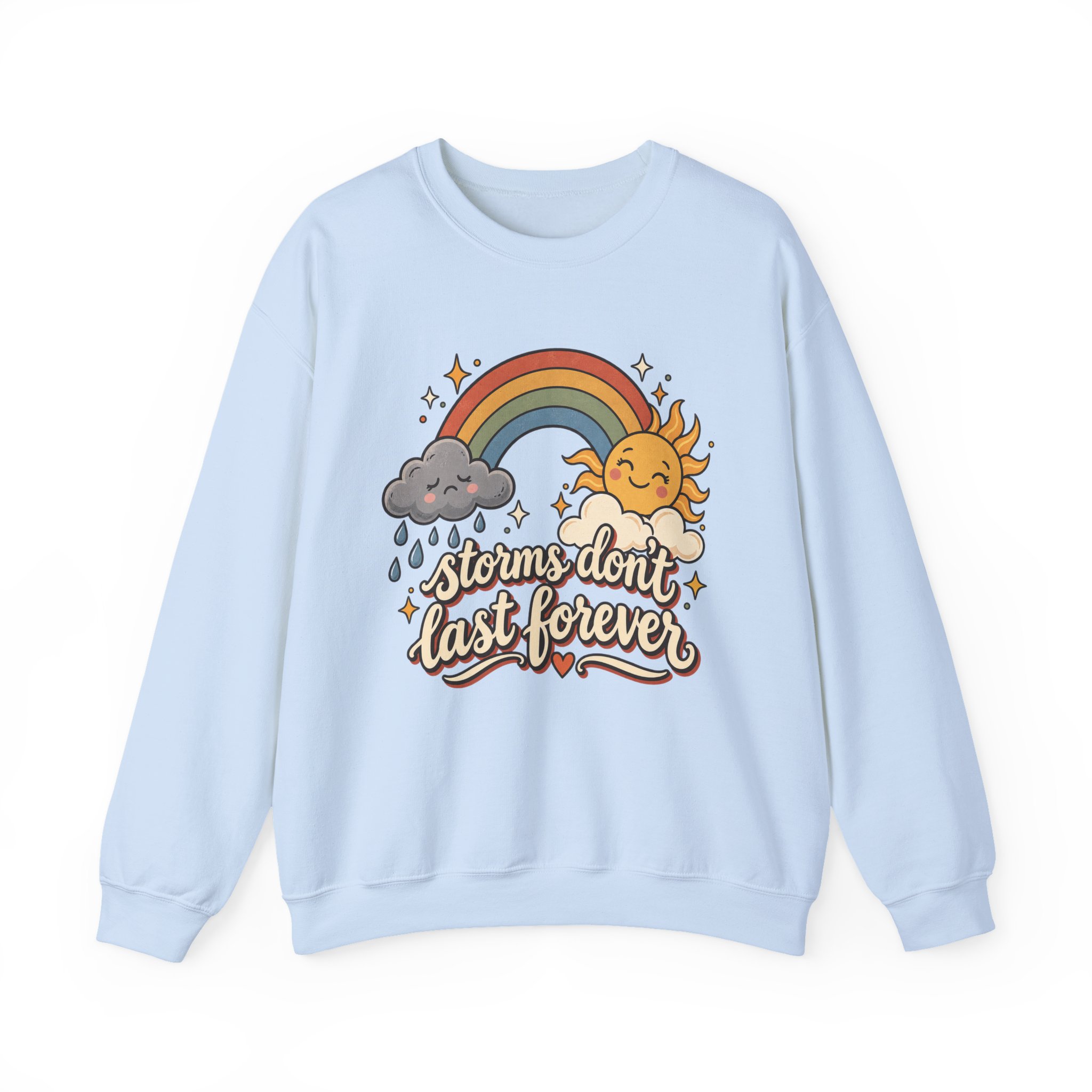 Storms Don't Last Forever Crewneck Sweatshirt - Image 9