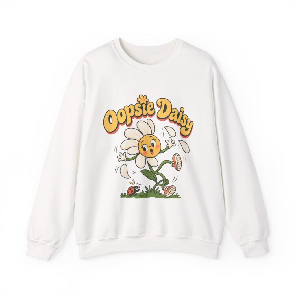 Oopsie Daisy Crewneck Sweatshirt
