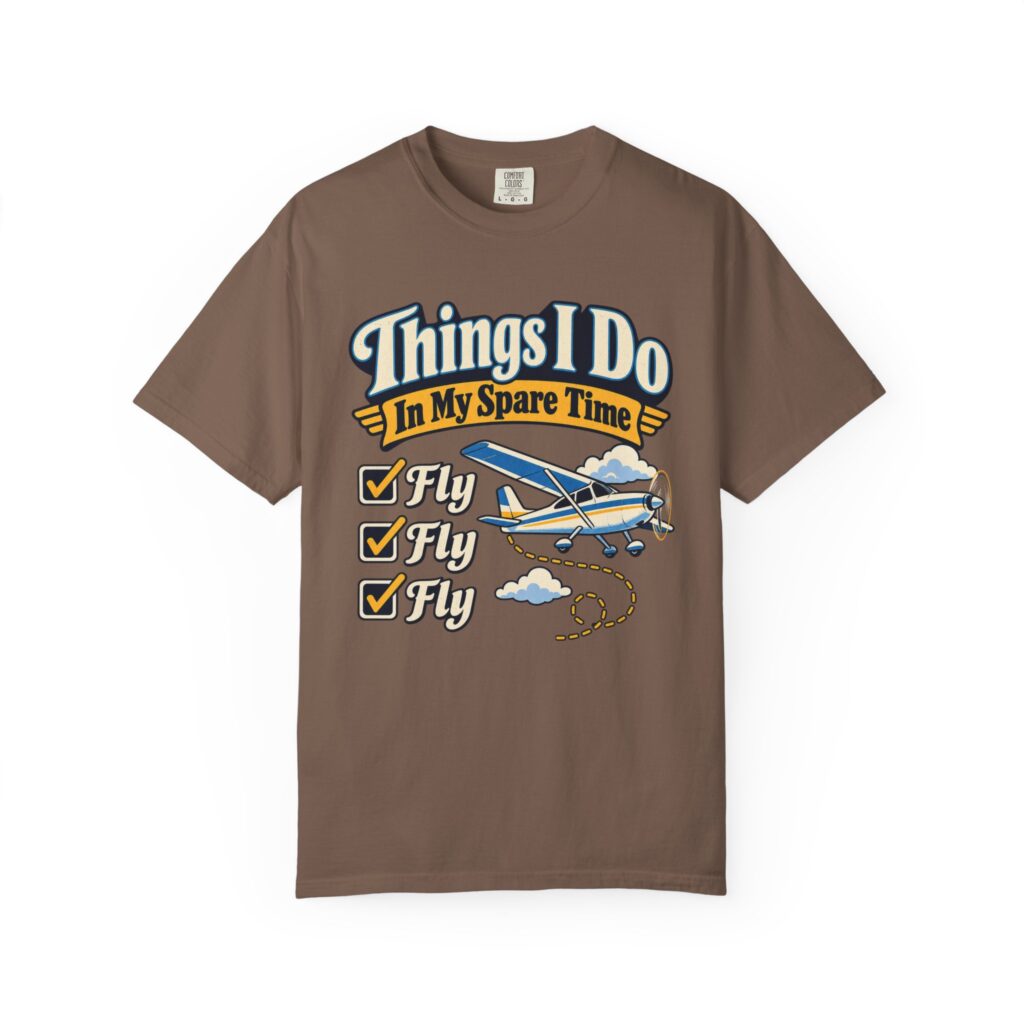 Things I Do In My Spare Time Pilot Tee