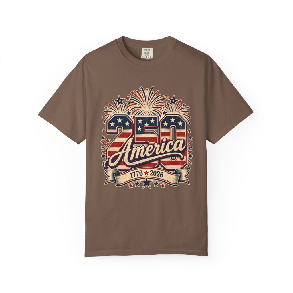 America 250 Fireworks Tee