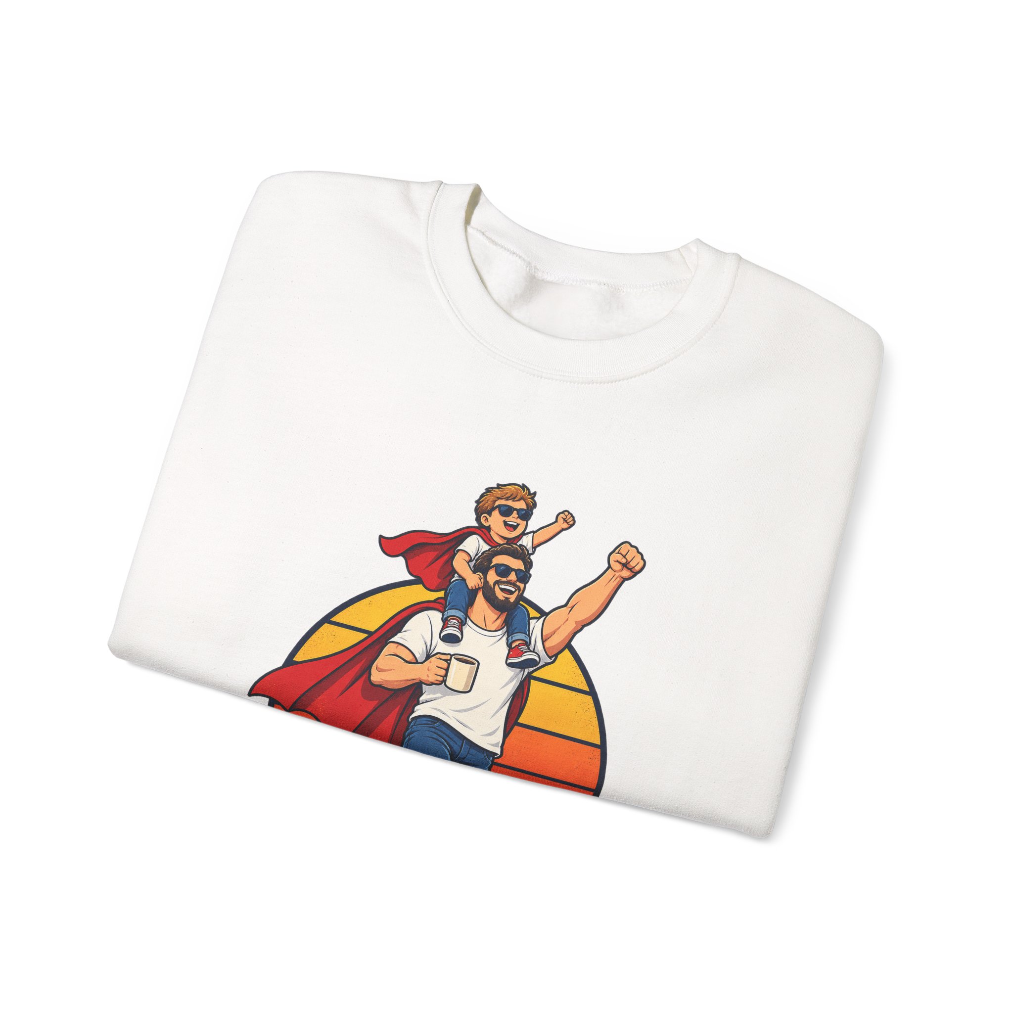 Super Dad Crewneck Sweatshirt - Image 5