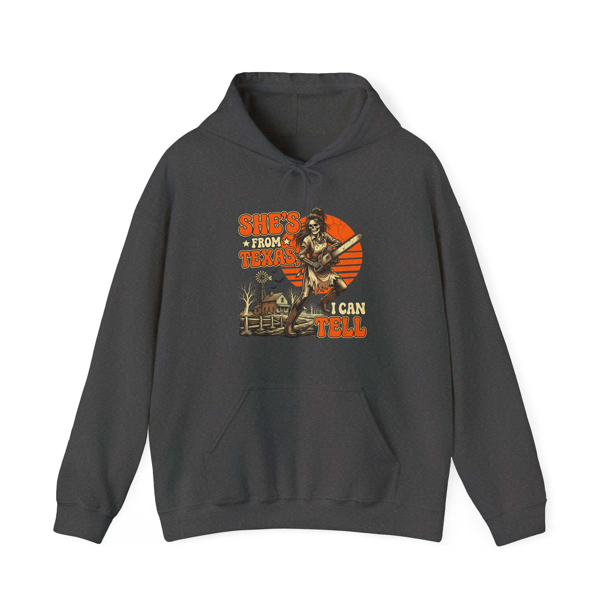 She's From Texas Skeleton Hoodie - Image 8