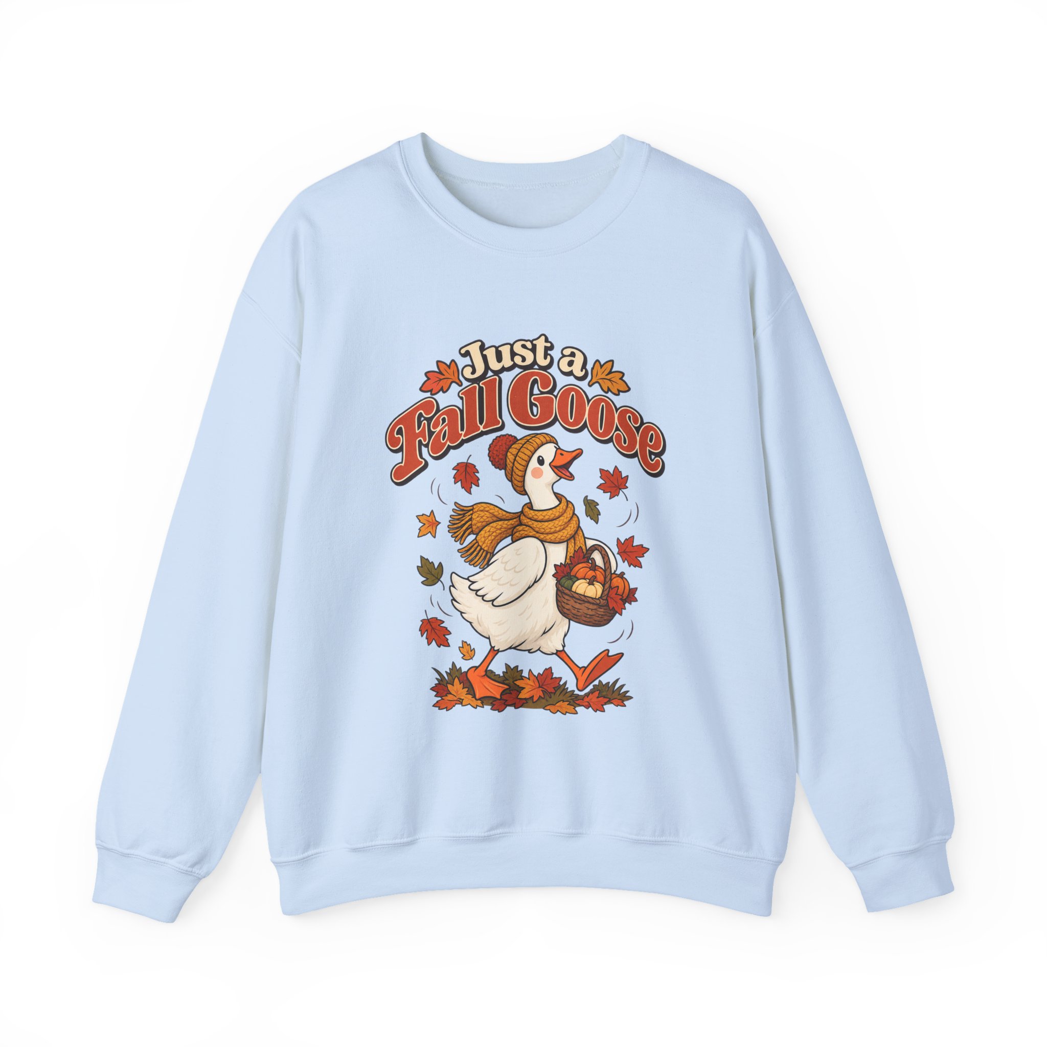 Just a Fall Goose Crewneck Sweatshirt - Image 9