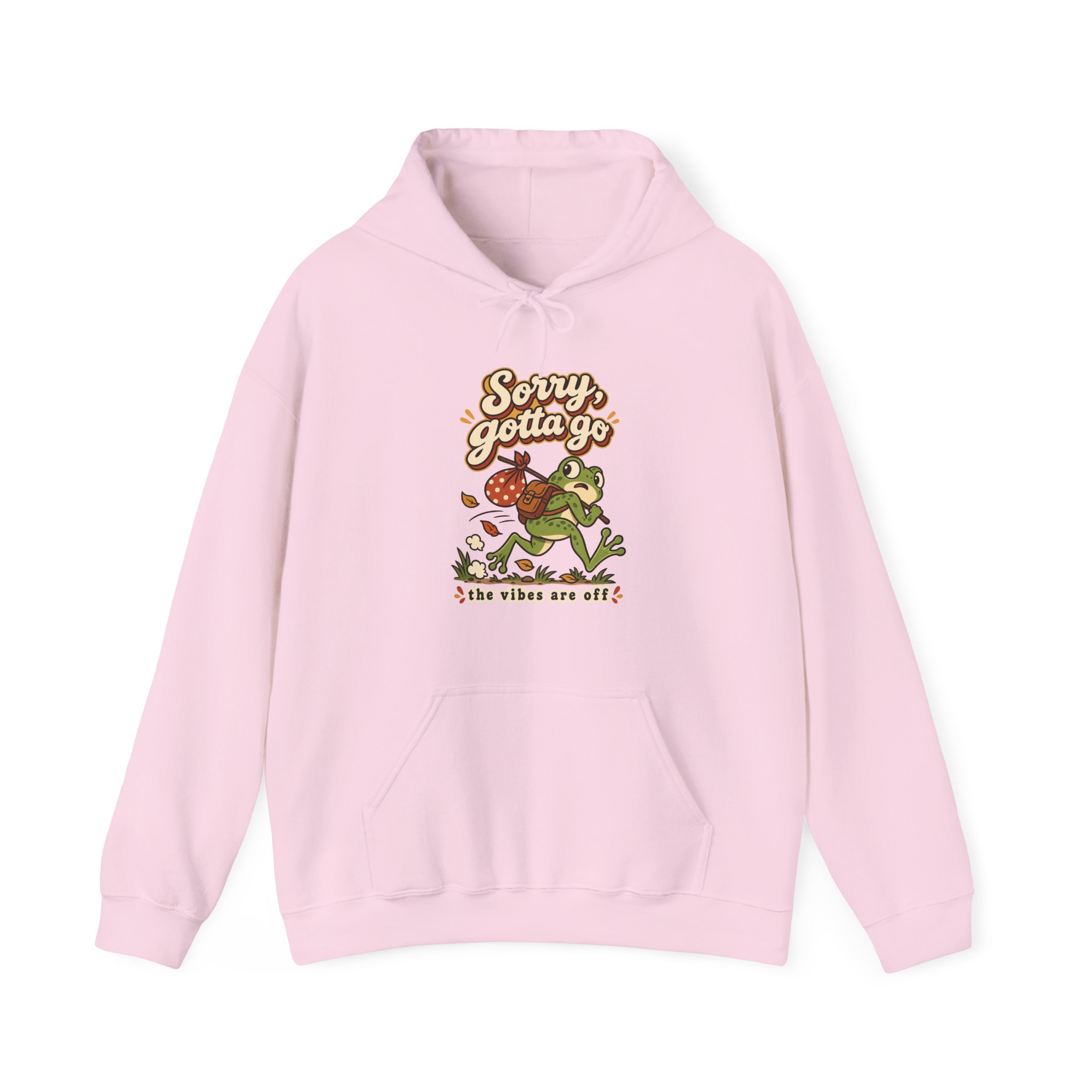 Sorry Gotta Go Frog Hoodie - Image 10