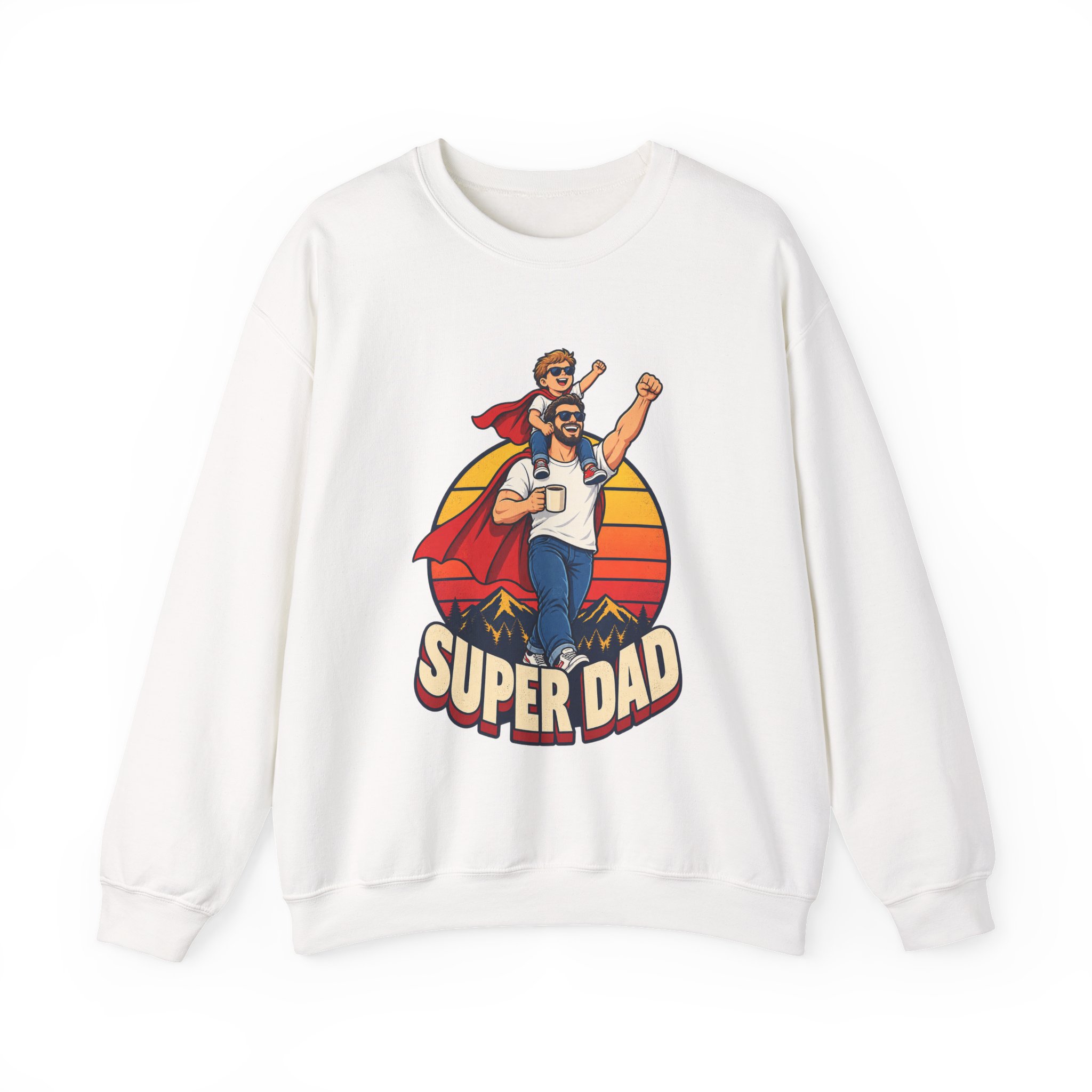 Super Dad Crewneck Sweatshirt