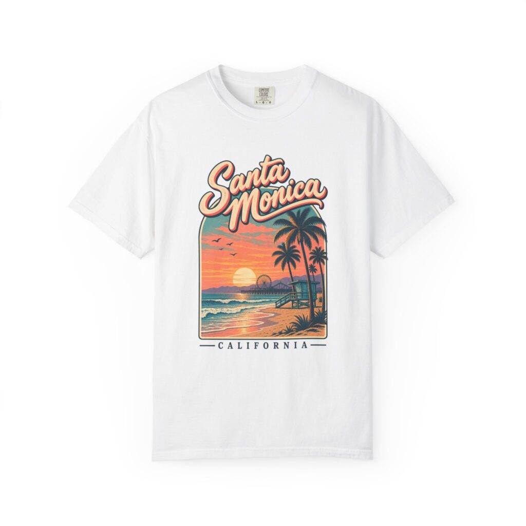 Santa Monica Sunset Tee