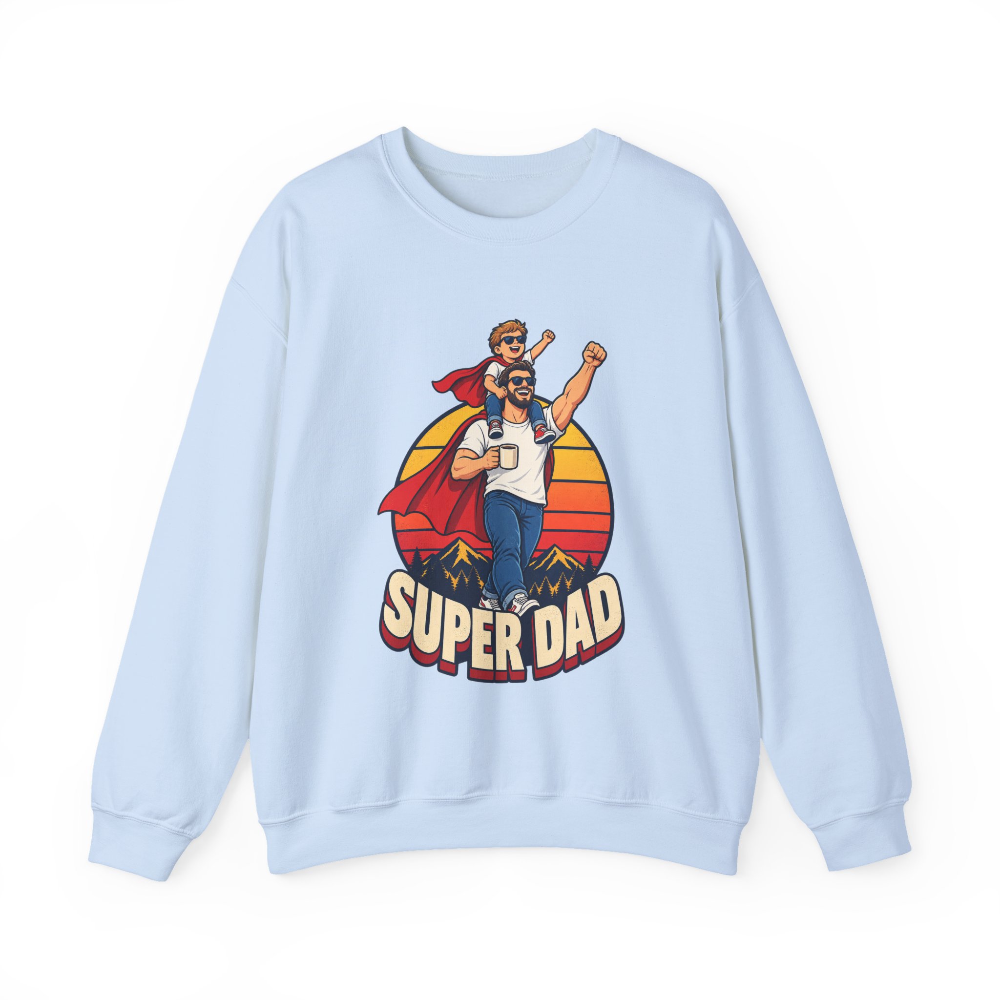 Super Dad Crewneck Sweatshirt - Image 9
