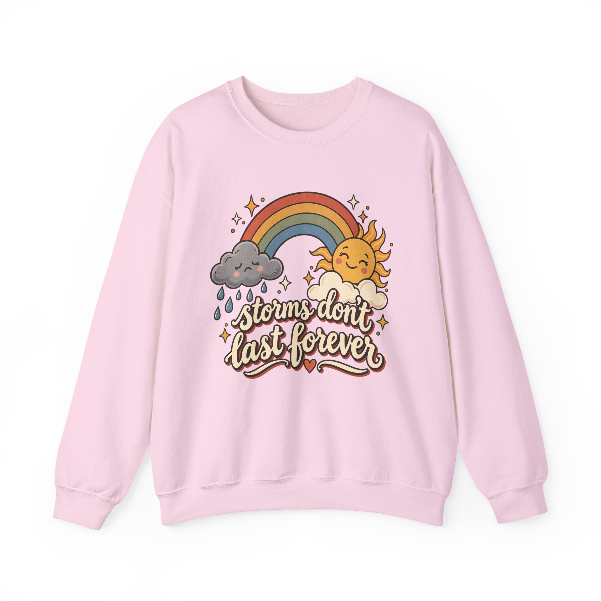 Storms Don't Last Forever Crewneck Sweatshirt - Image 10