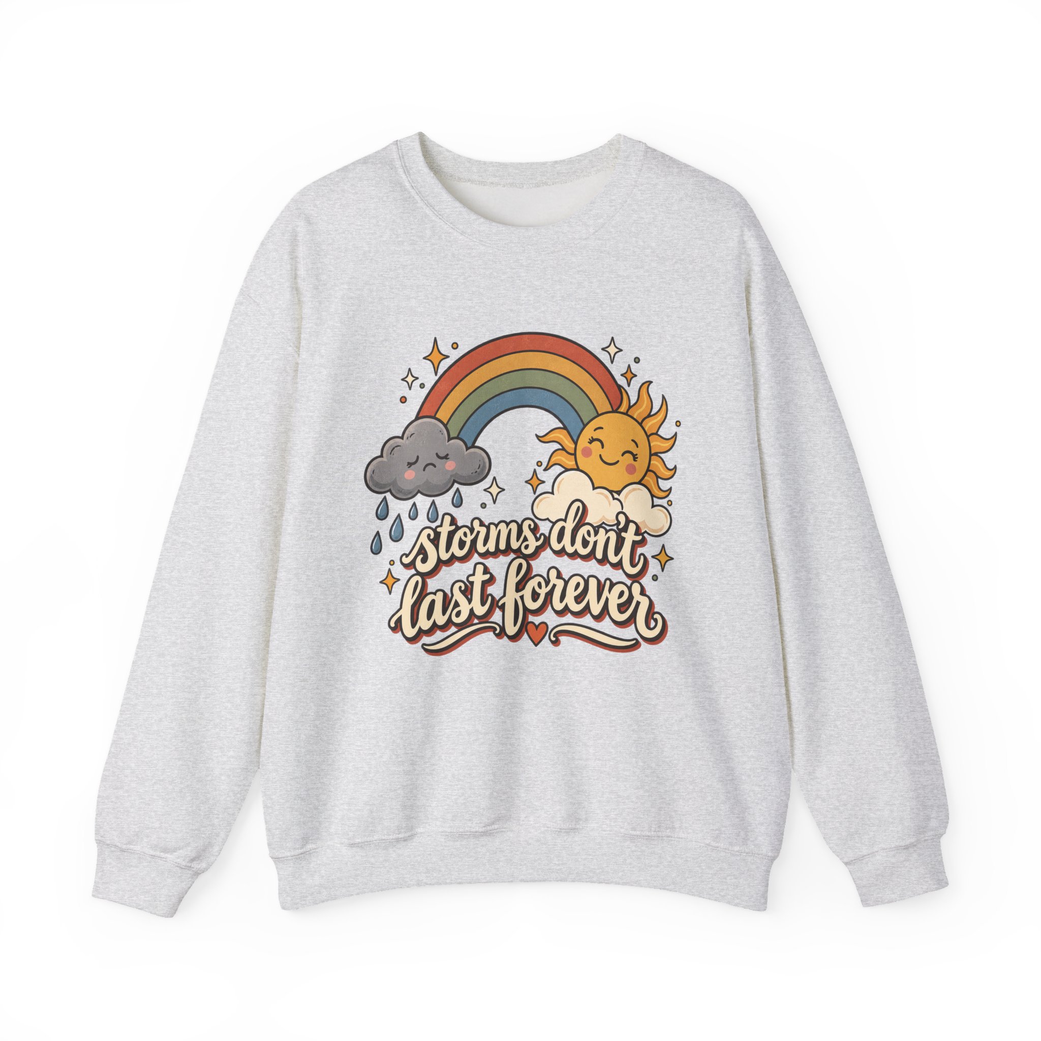 Storms Don't Last Forever Crewneck Sweatshirt - Image 6