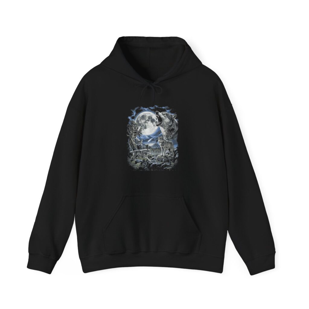 Howling Wolf Moon Hoodie