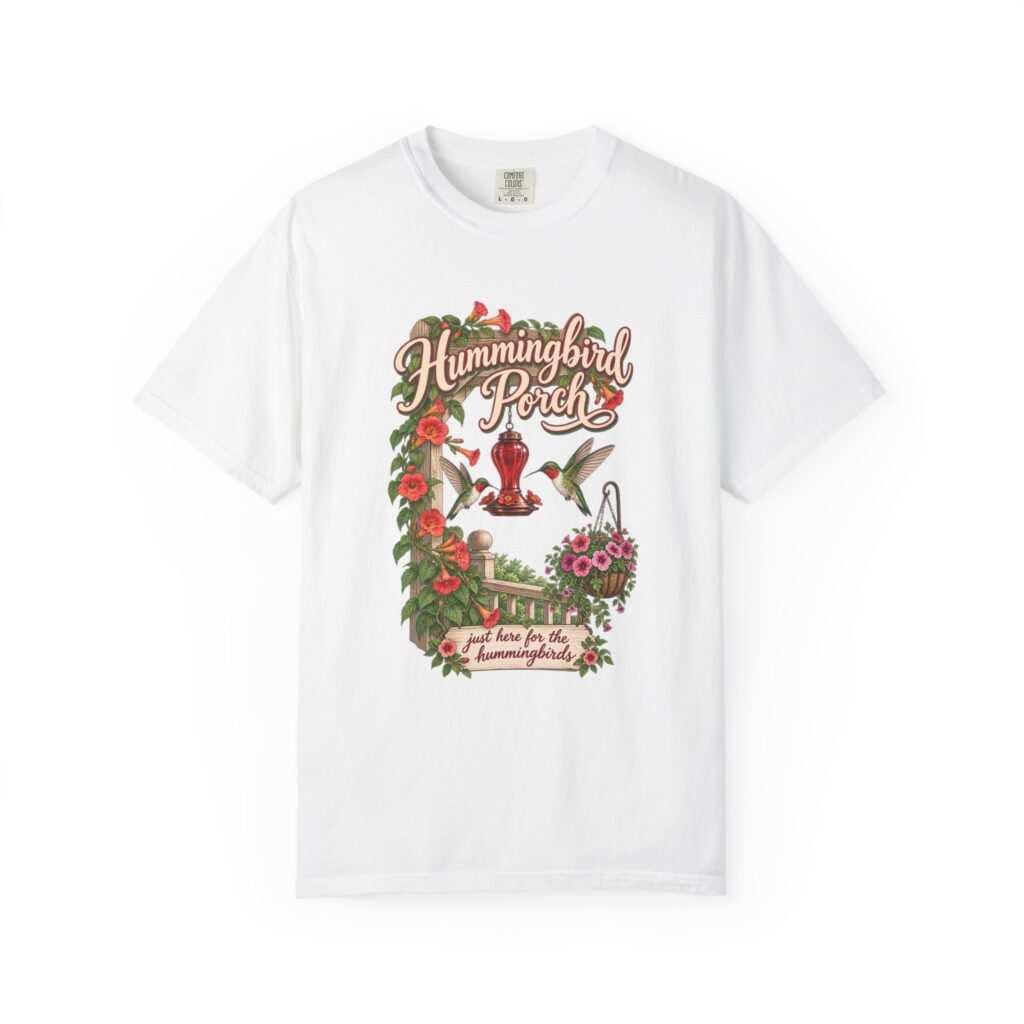 Hummingbird Porch Tee