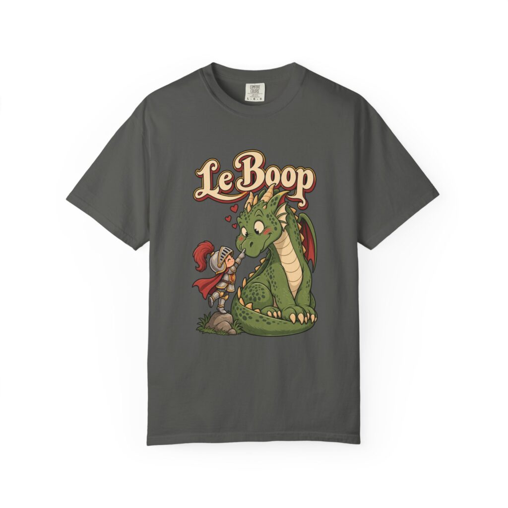 Le Boop Knight and Dragon Tee