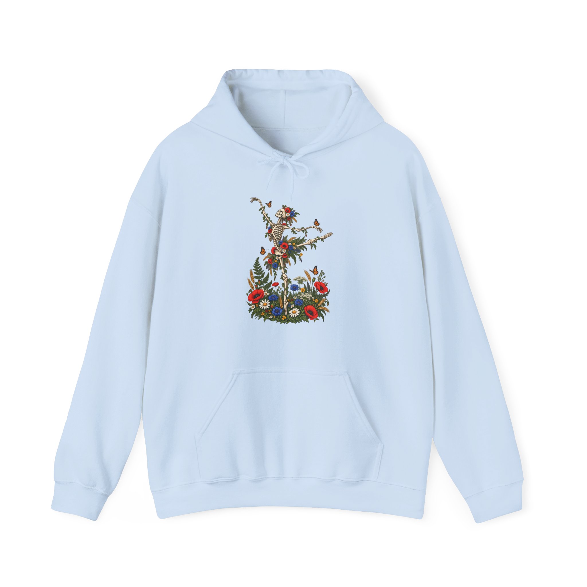 Skeleton Arabesque Wildflower Hoodie - Image 9