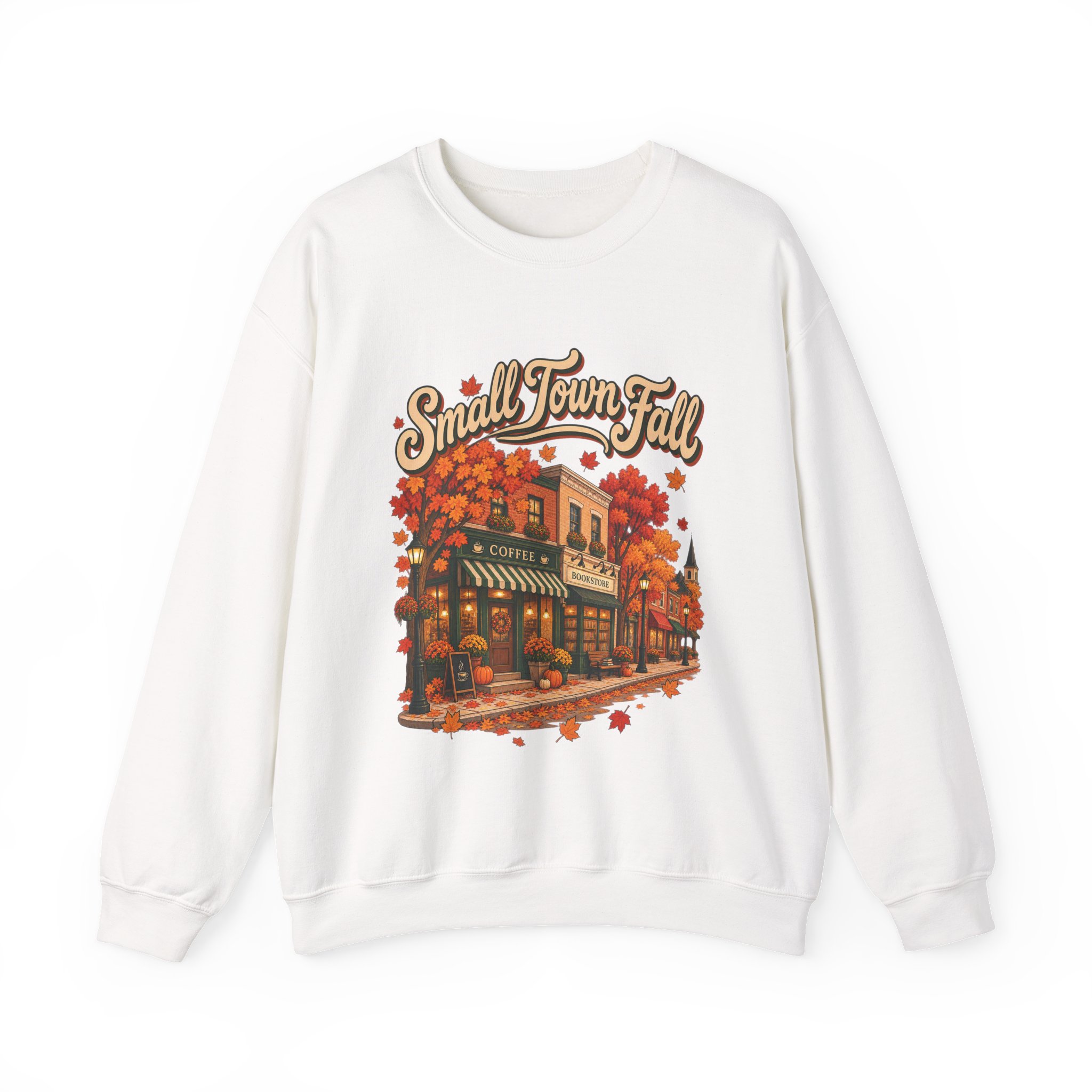 Small Town Fall Crewneck Sweatshirt
