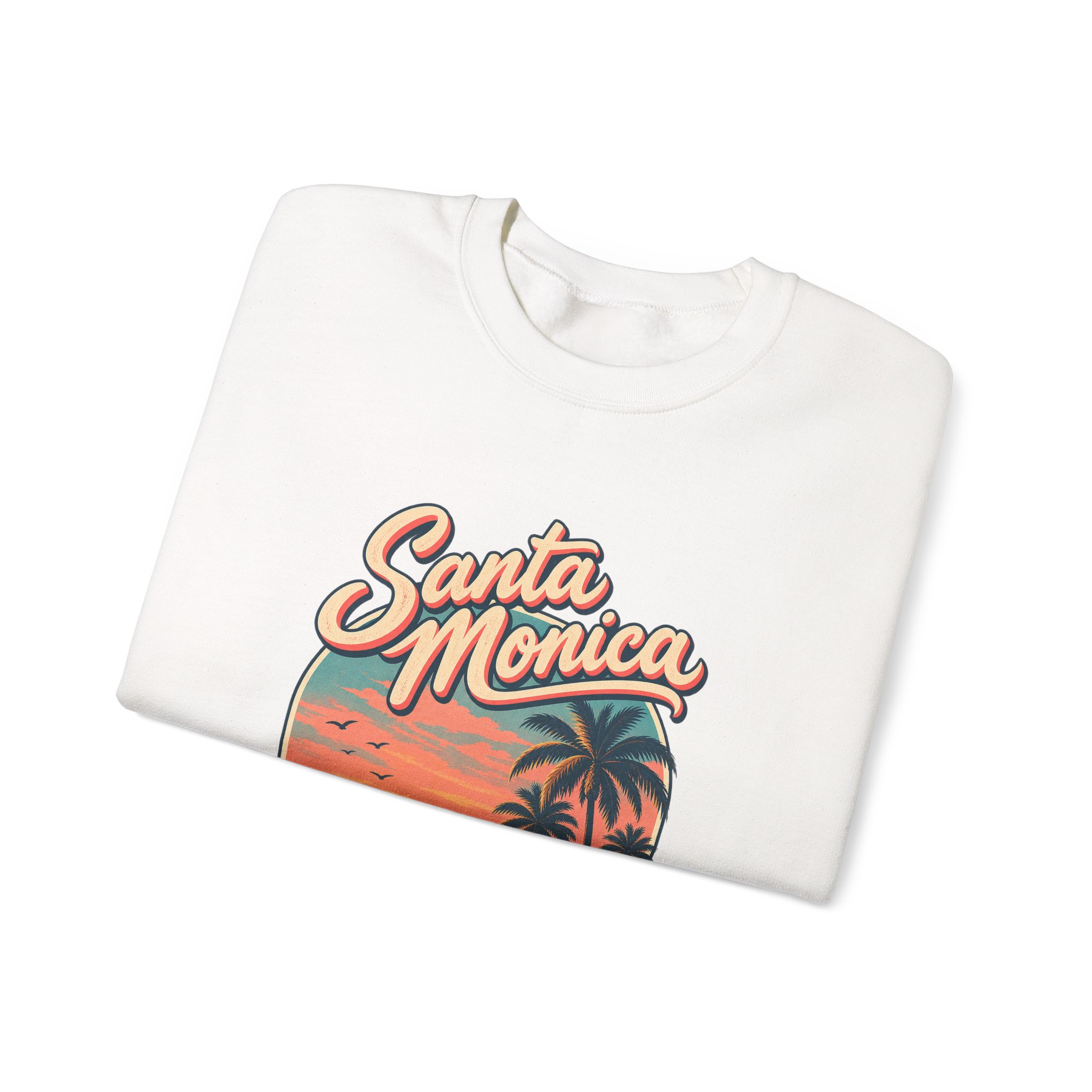 Santa Monica Sunset Crewneck Sweatshirt - Image 5