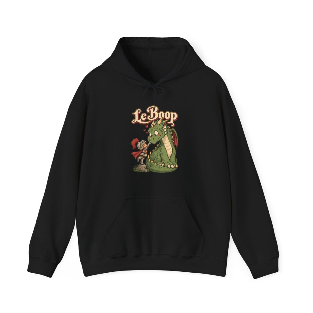 Le Boop Knight and Dragon Hoodie
