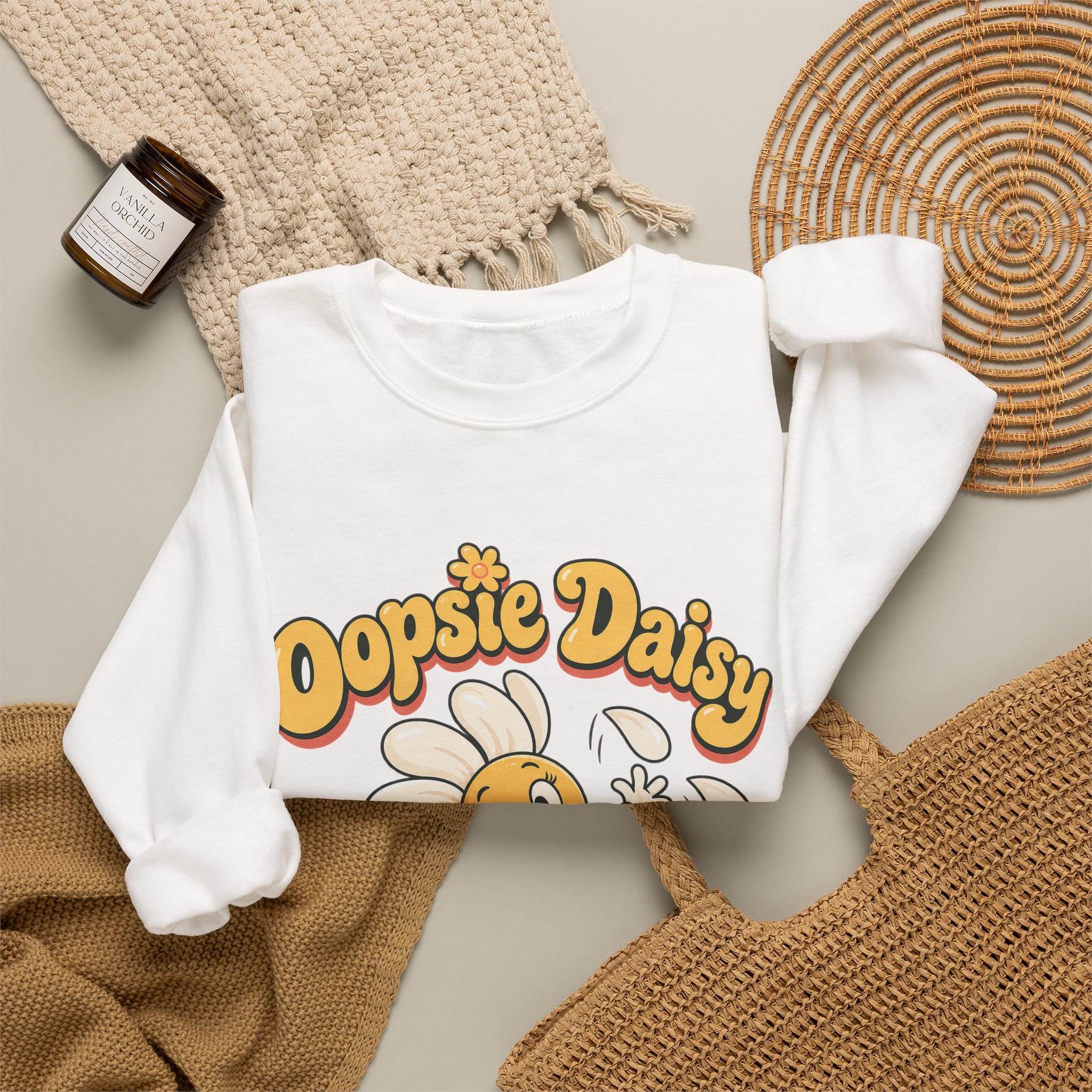 Oopsie Daisy Crewneck Sweatshirt - Image 4