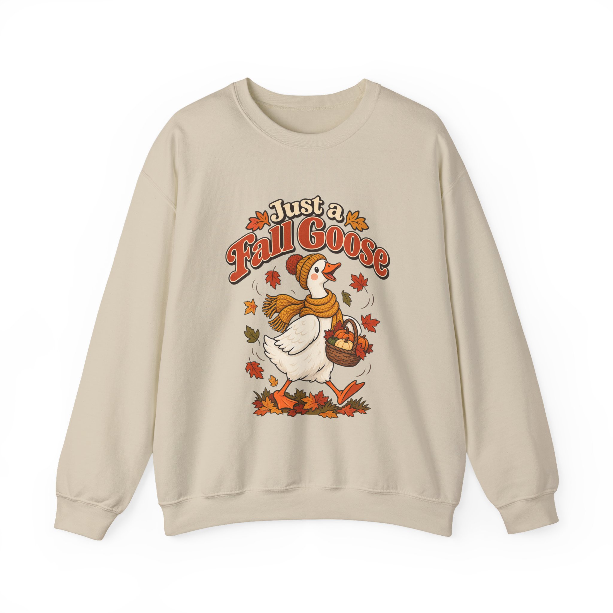 Just a Fall Goose Crewneck Sweatshirt - Image 7