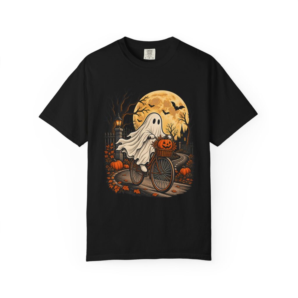 Ghost on a Bicycle Tee