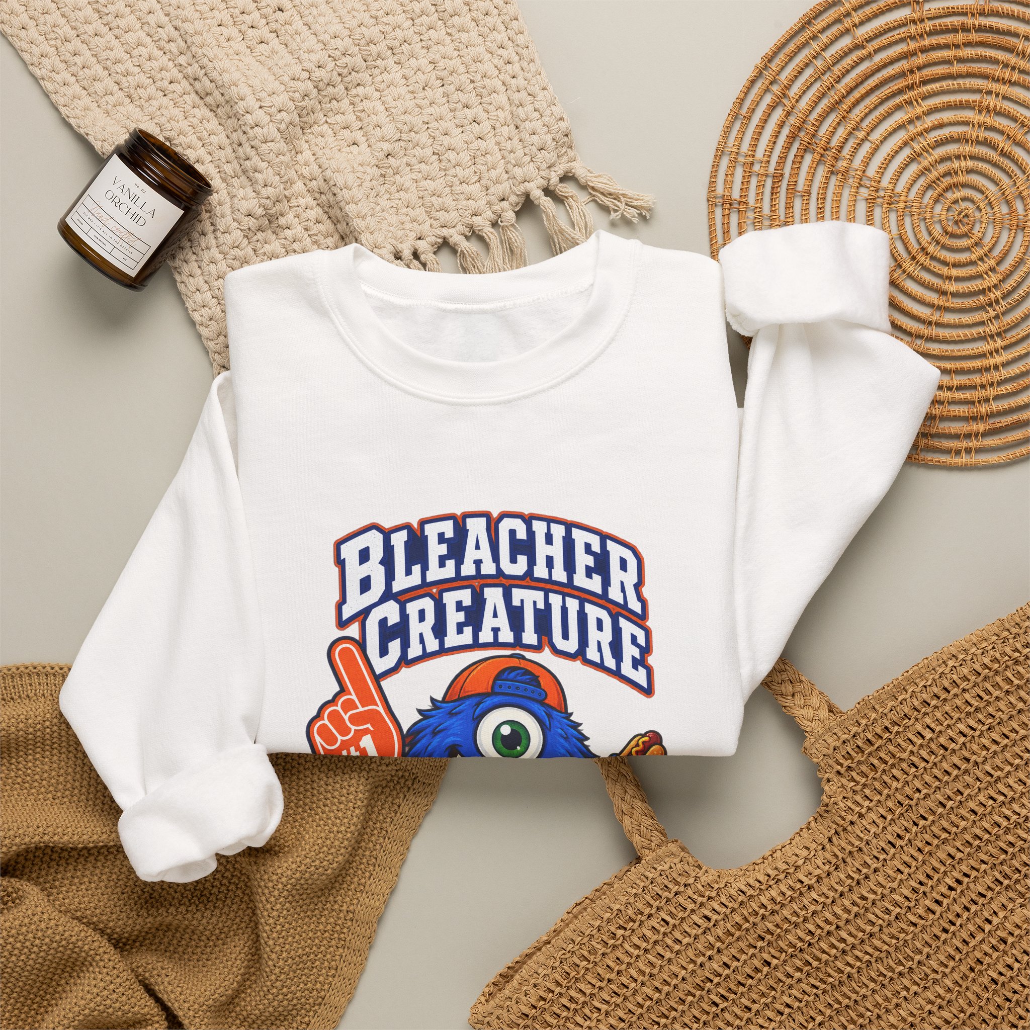 Bleacher Creature Crewneck Sweatshirt - Image 4