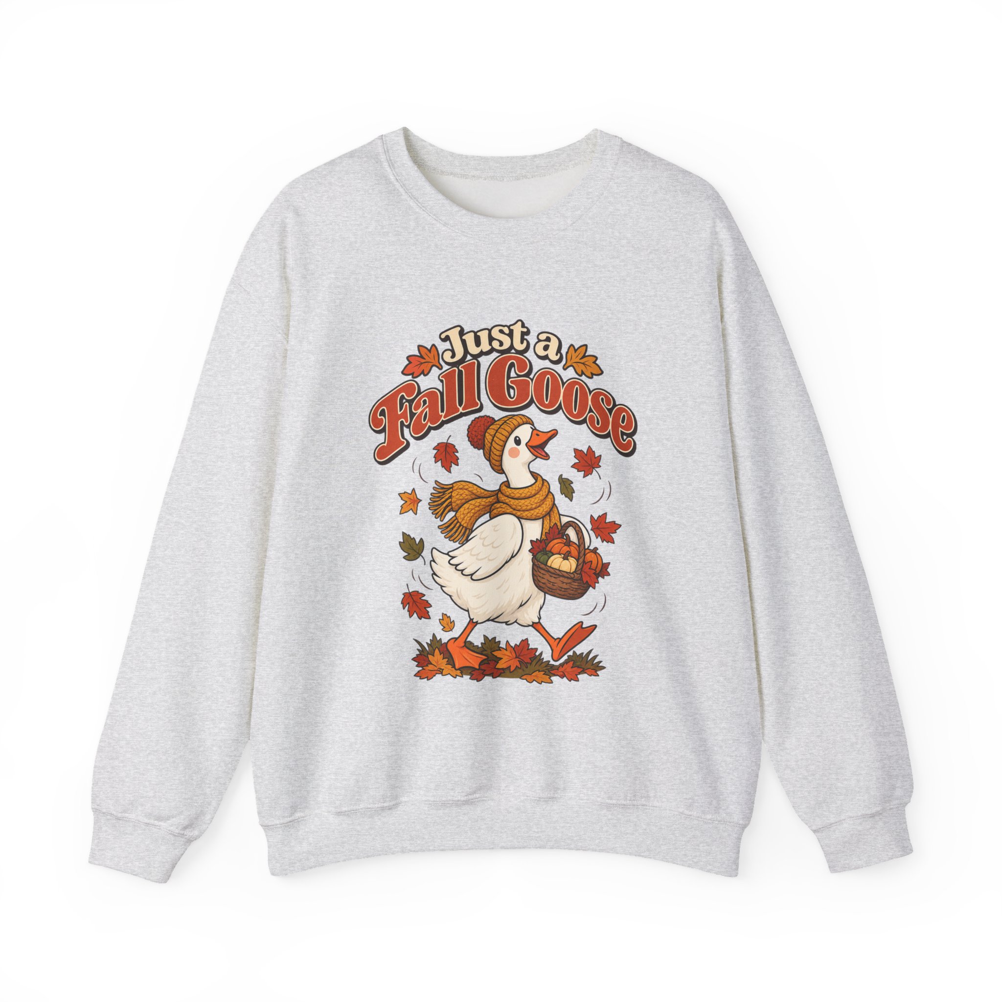 Just a Fall Goose Crewneck Sweatshirt - Image 6