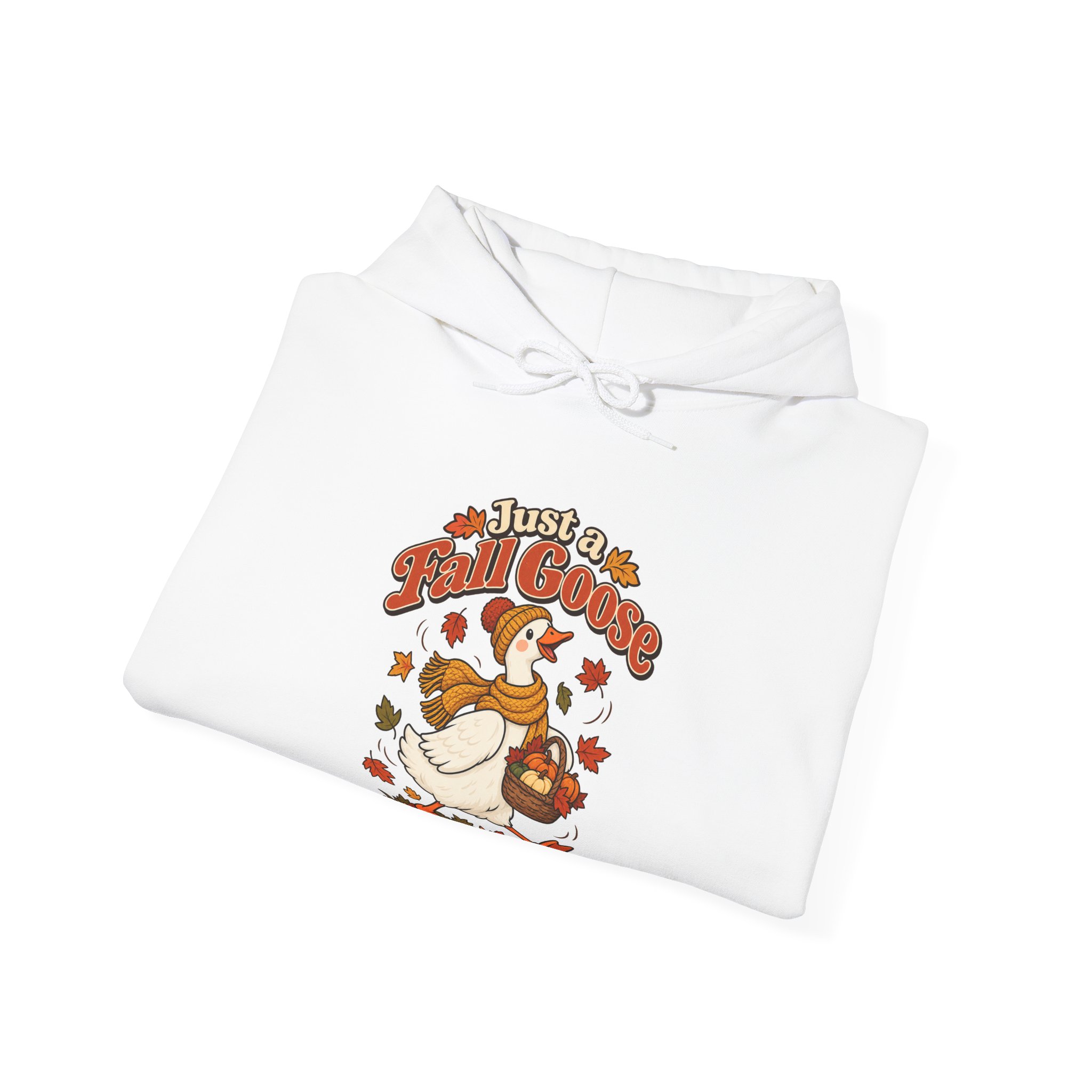 Just a Fall Goose Hoodie - Image 4