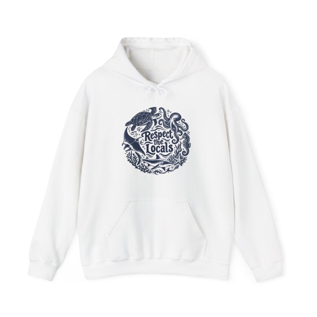 Respect the Locals Sea Life Hoodie
