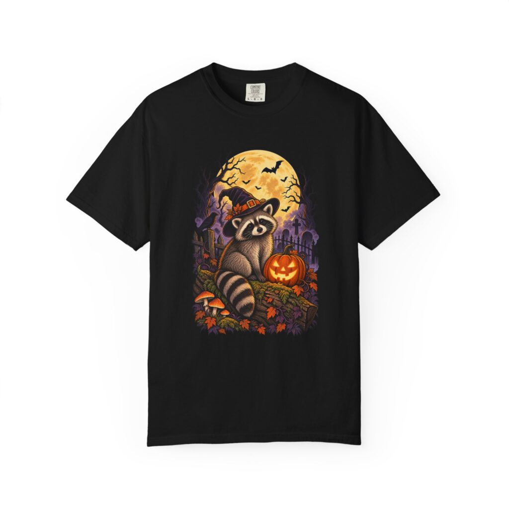 Witchy Raccoon Moon Tee