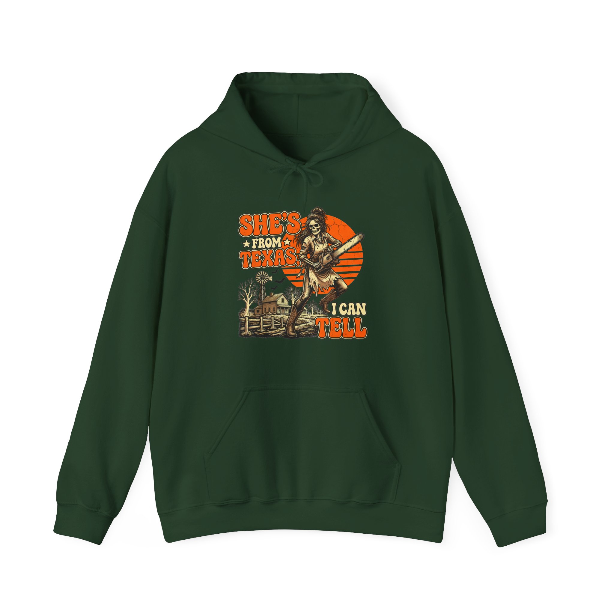 She's From Texas Skeleton Hoodie - Image 7