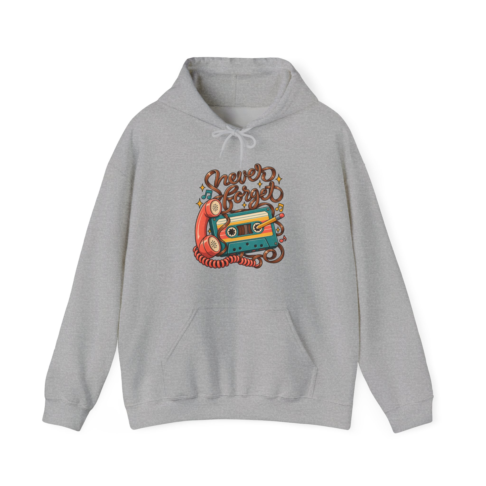 Never Forget Cassette Hoodie - Image 8