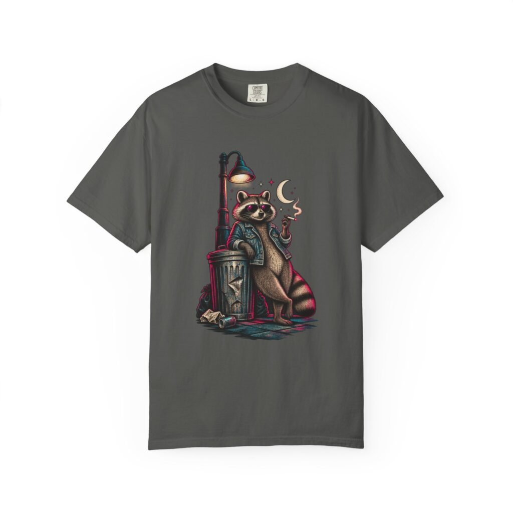 Cool Raccoon Night Tee