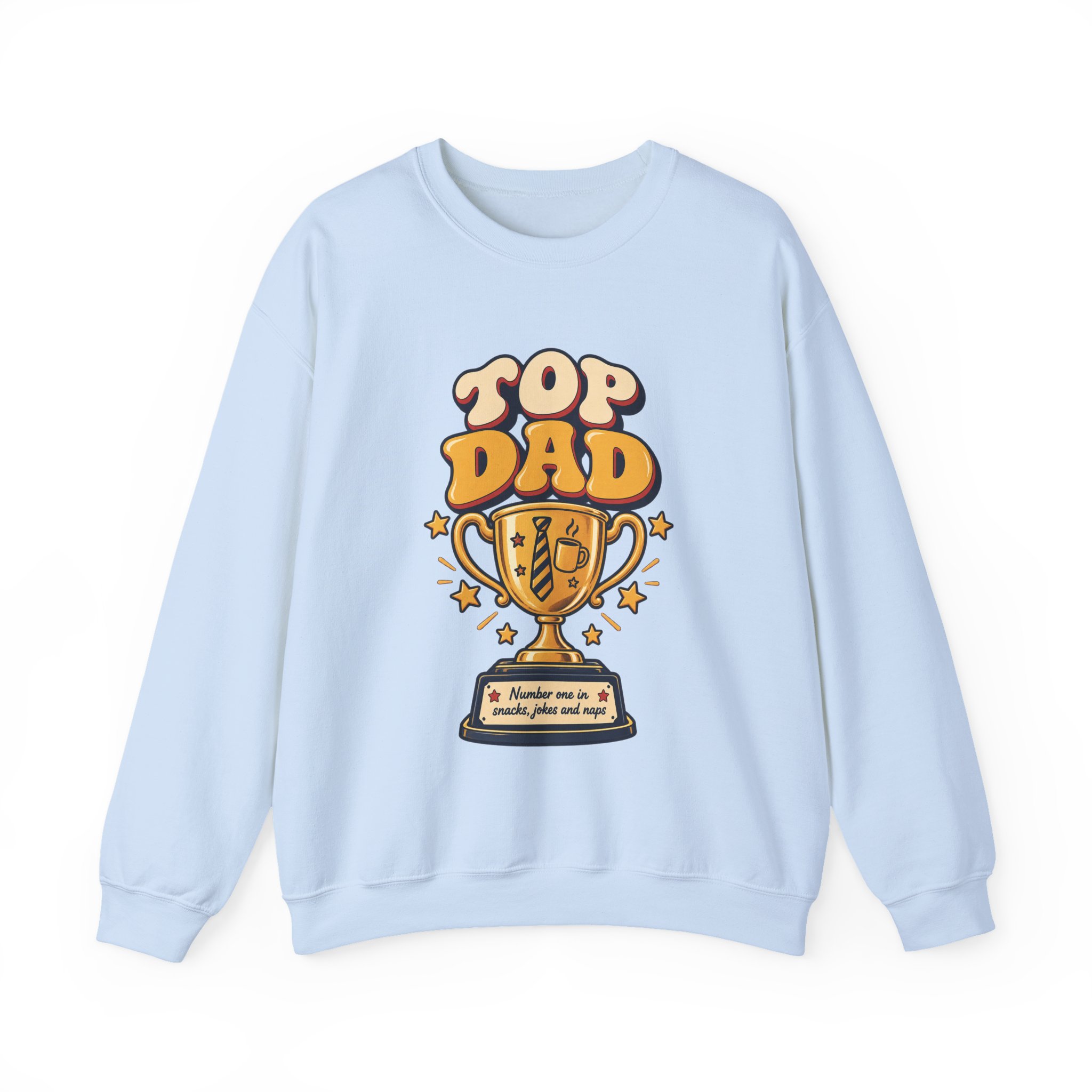 Top Dad Trophy Crewneck Sweatshirt - Image 9
