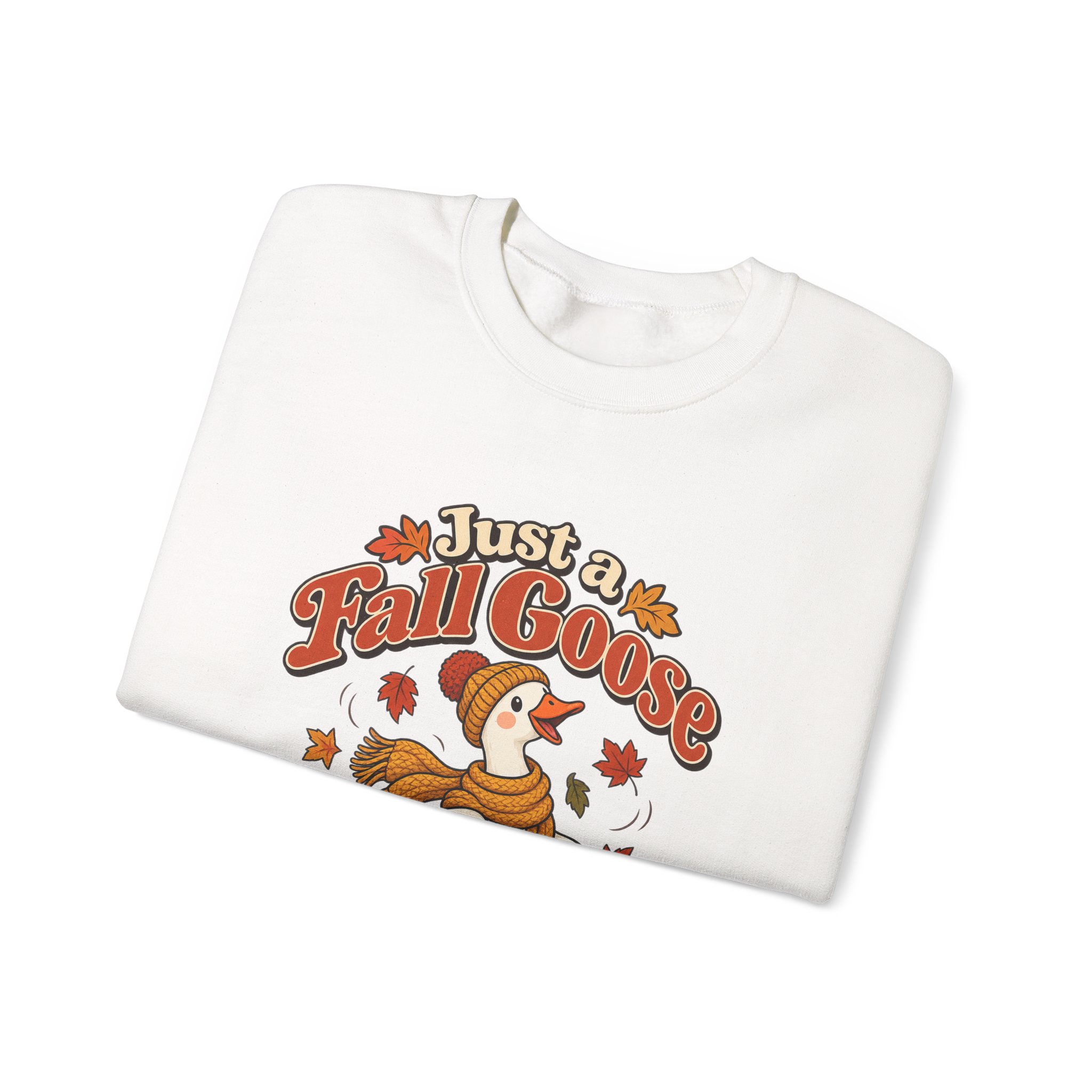 Just a Fall Goose Crewneck Sweatshirt - Image 5