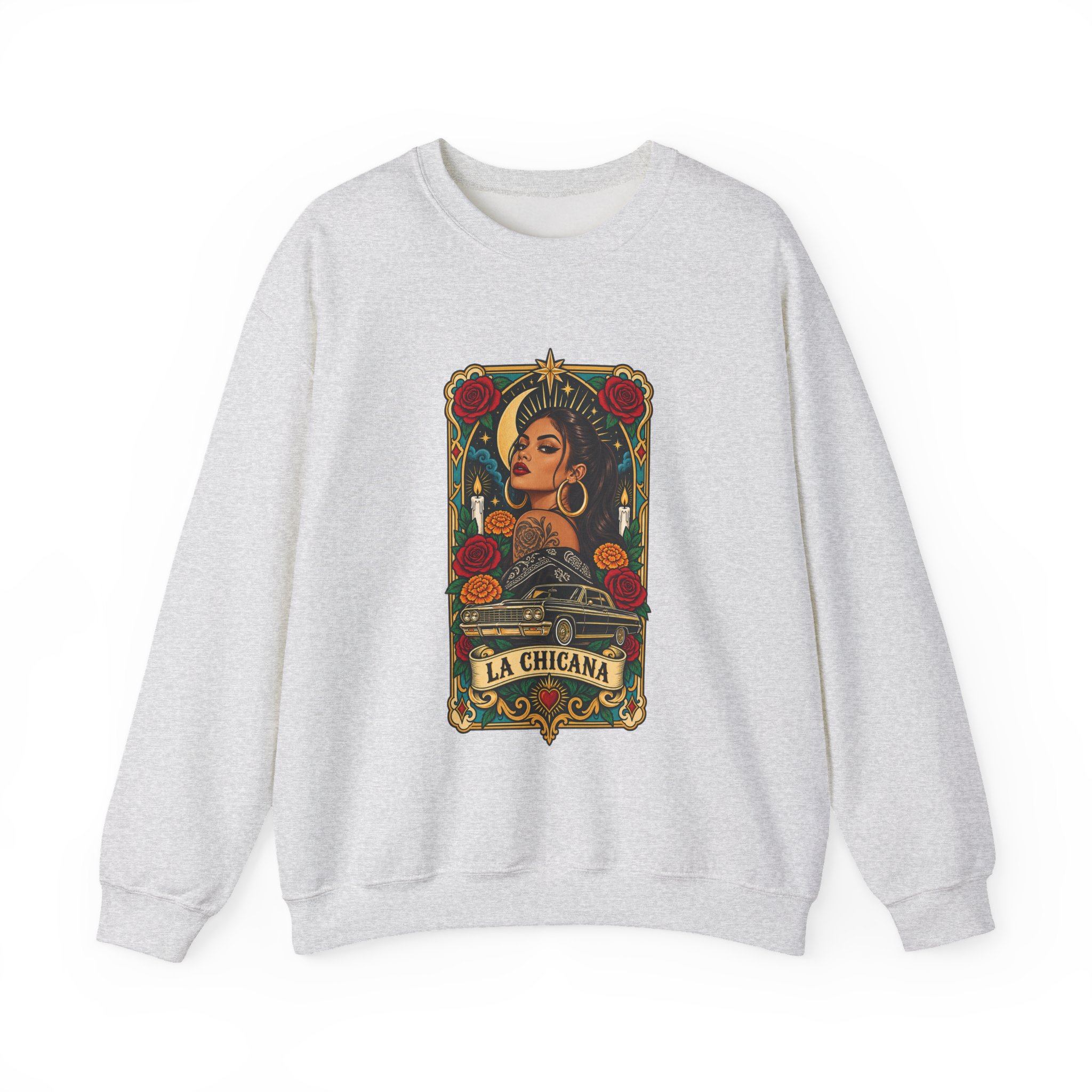 La Chicana Card Crewneck Sweatshirt - Image 6