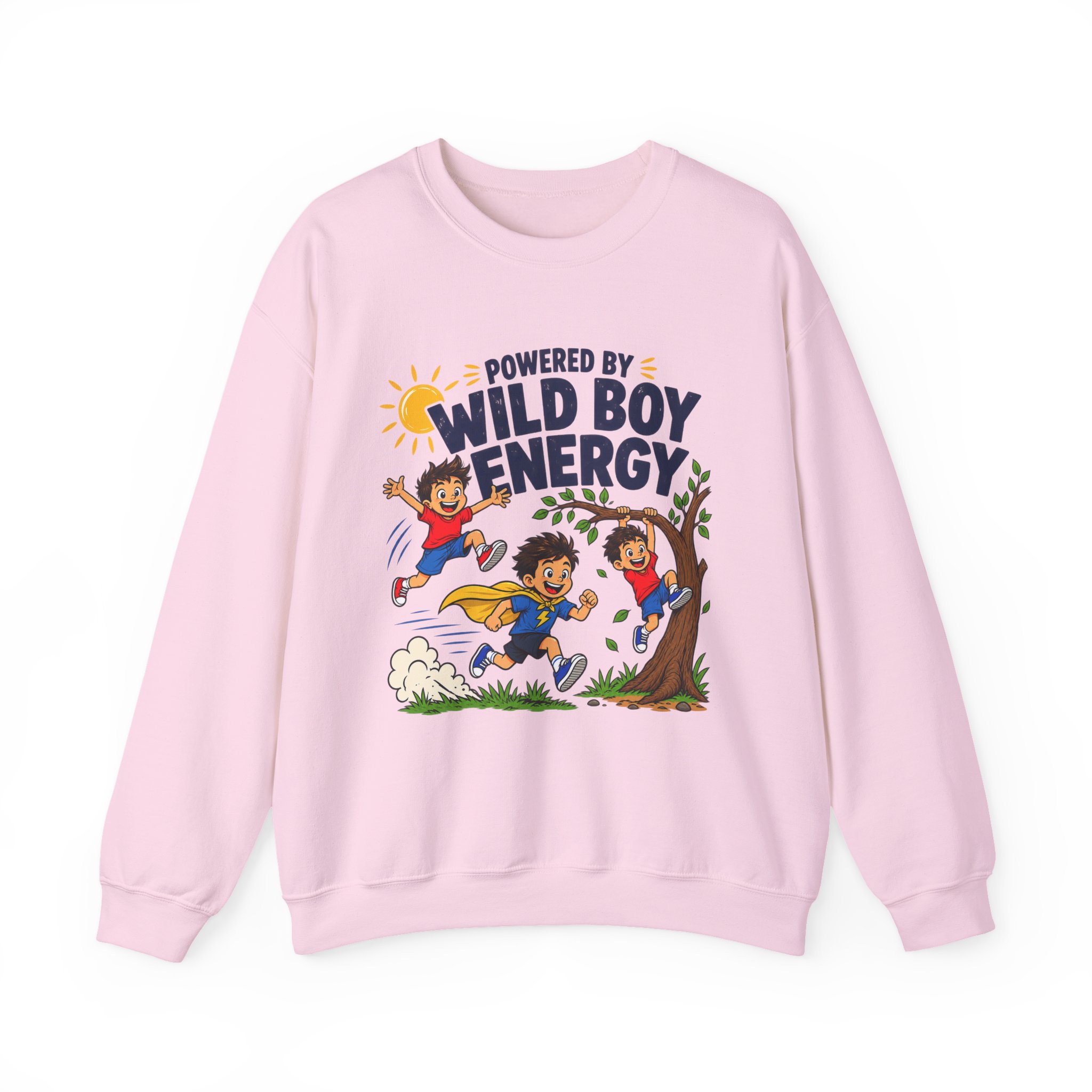 Powered by Wild Boy Energy Crewneck Sweatshirt - Image 10