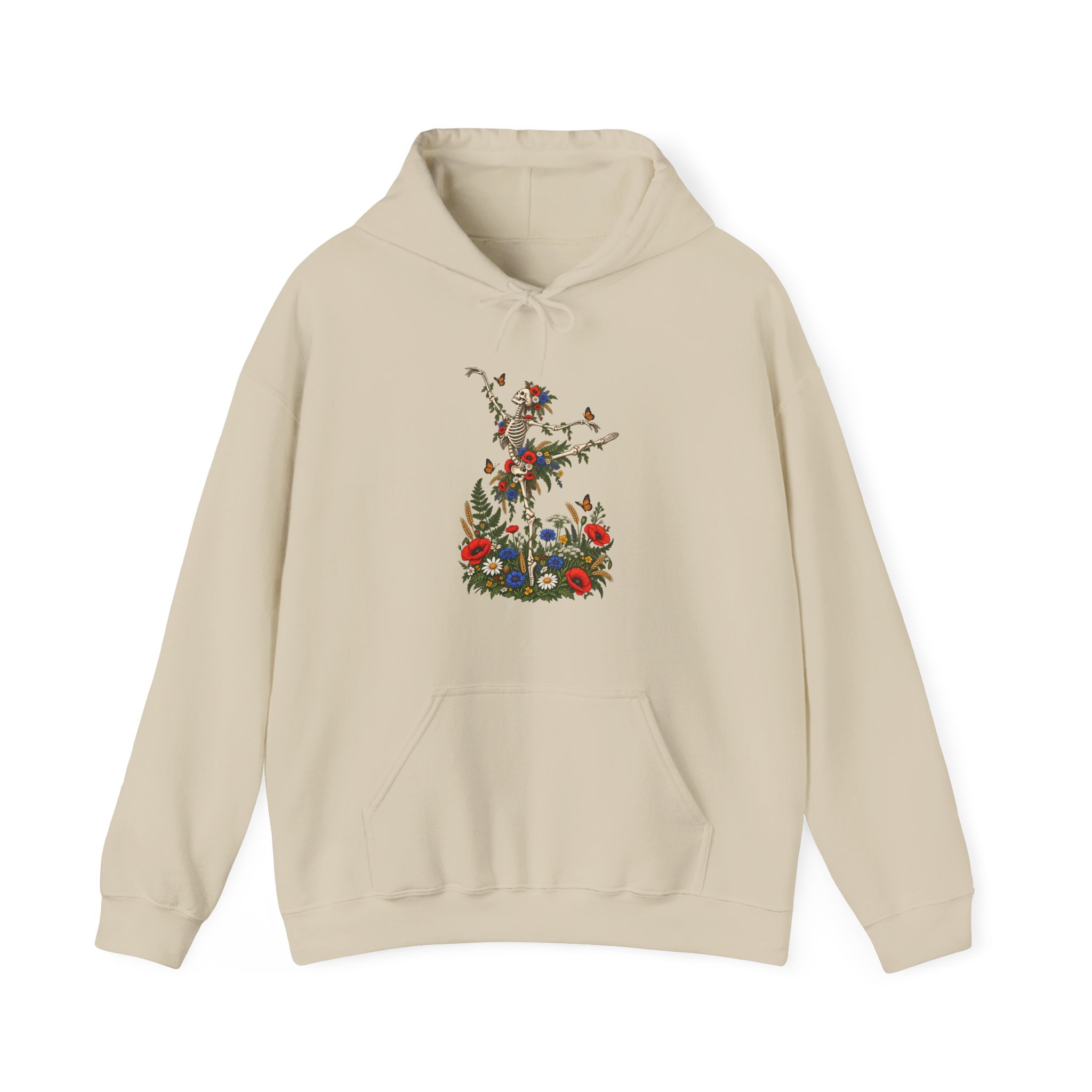 Skeleton Arabesque Wildflower Hoodie - Image 7