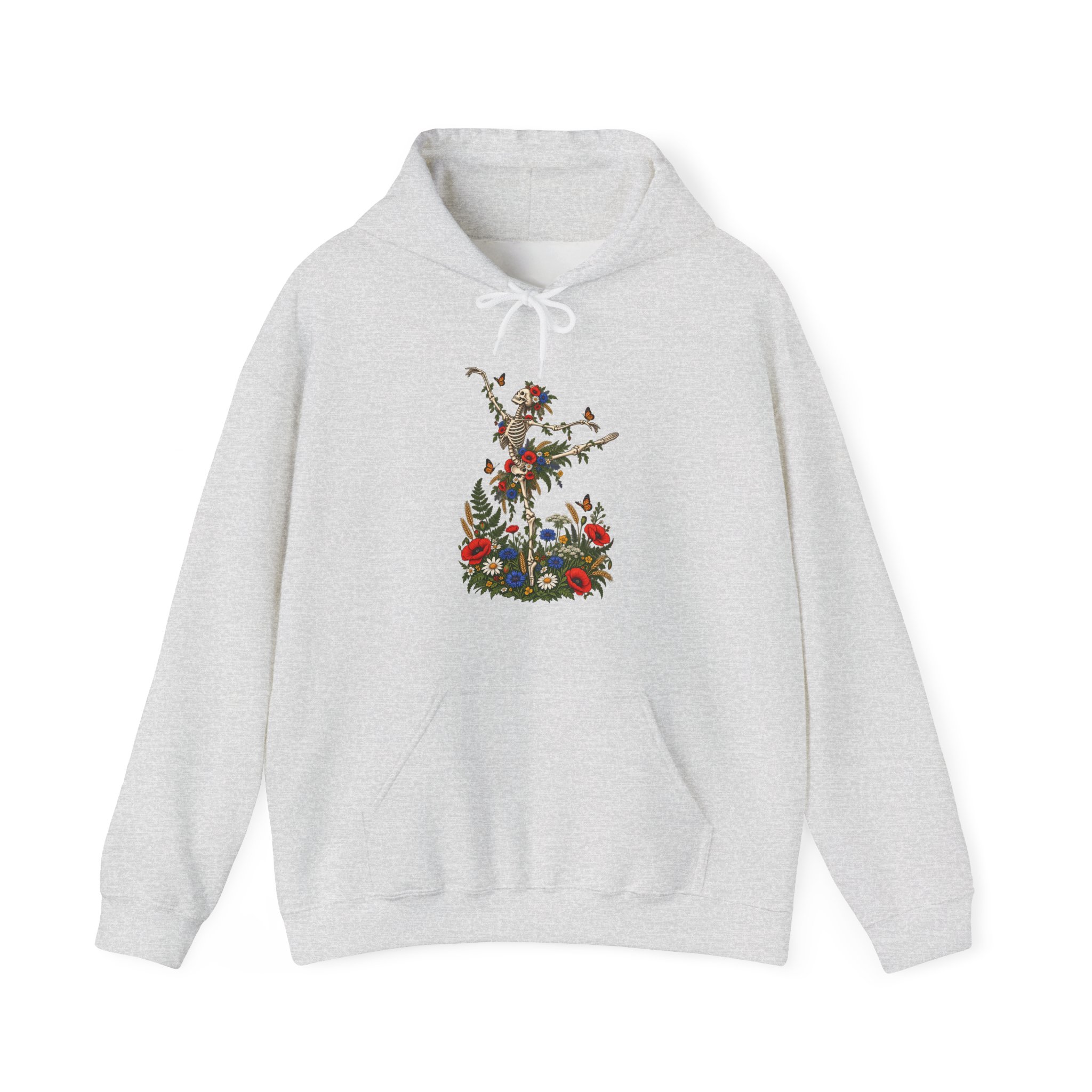 Skeleton Arabesque Wildflower Hoodie - Image 6