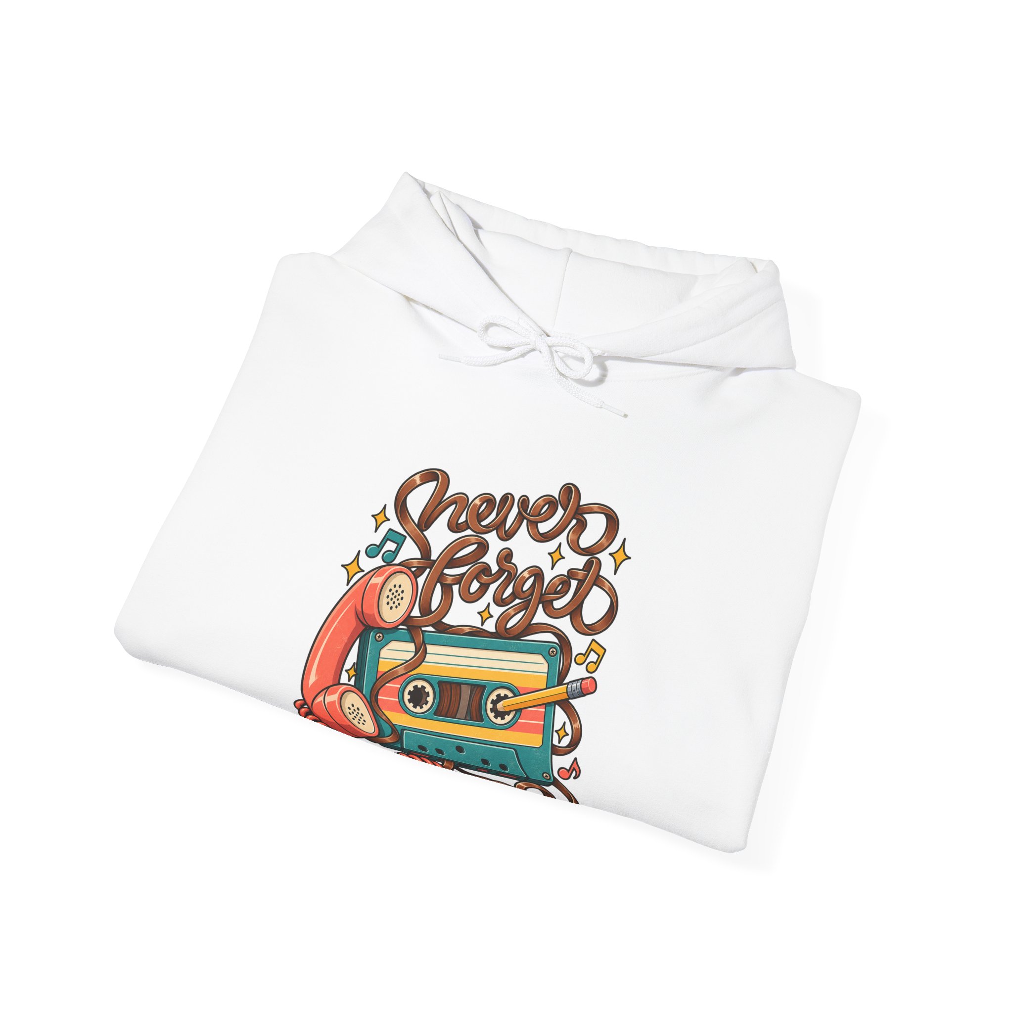 Never Forget Cassette Hoodie - Image 4