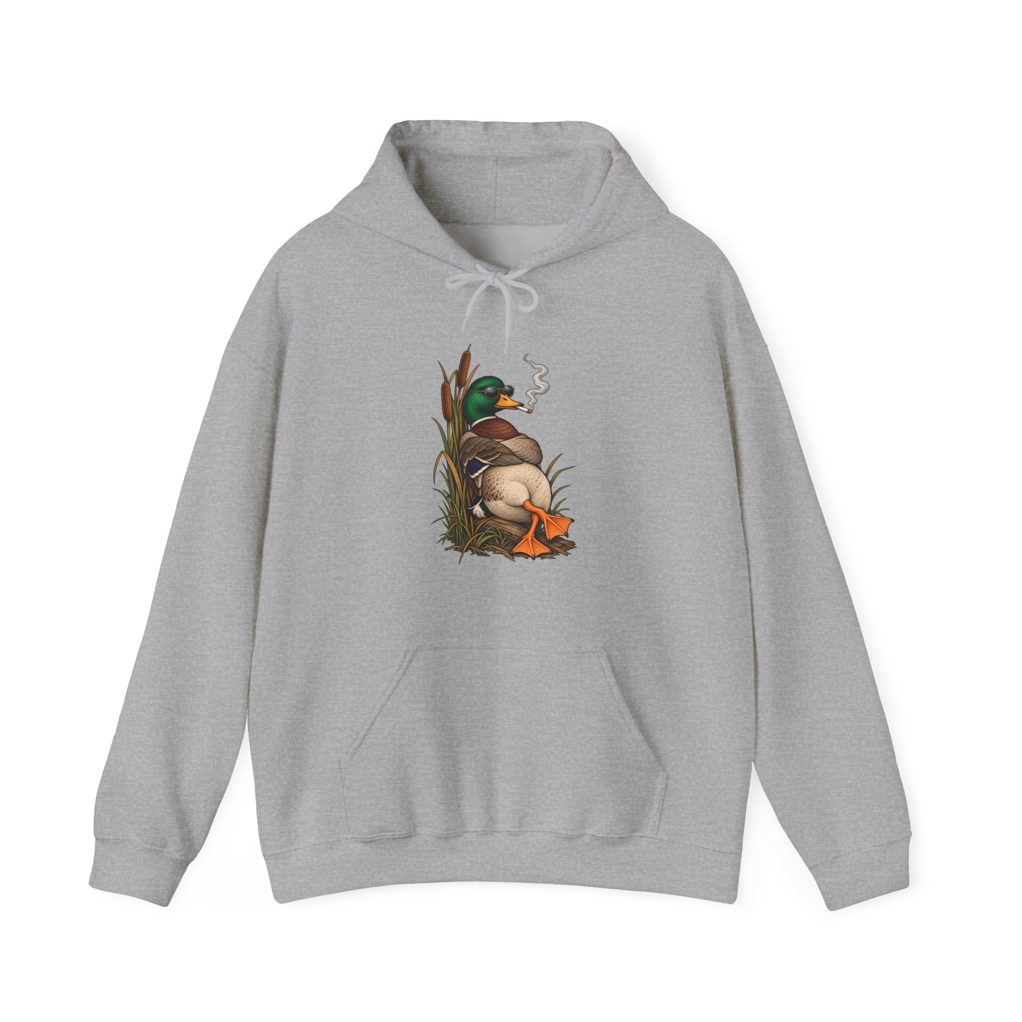 Smoking Mallard Hoodie - Image 8