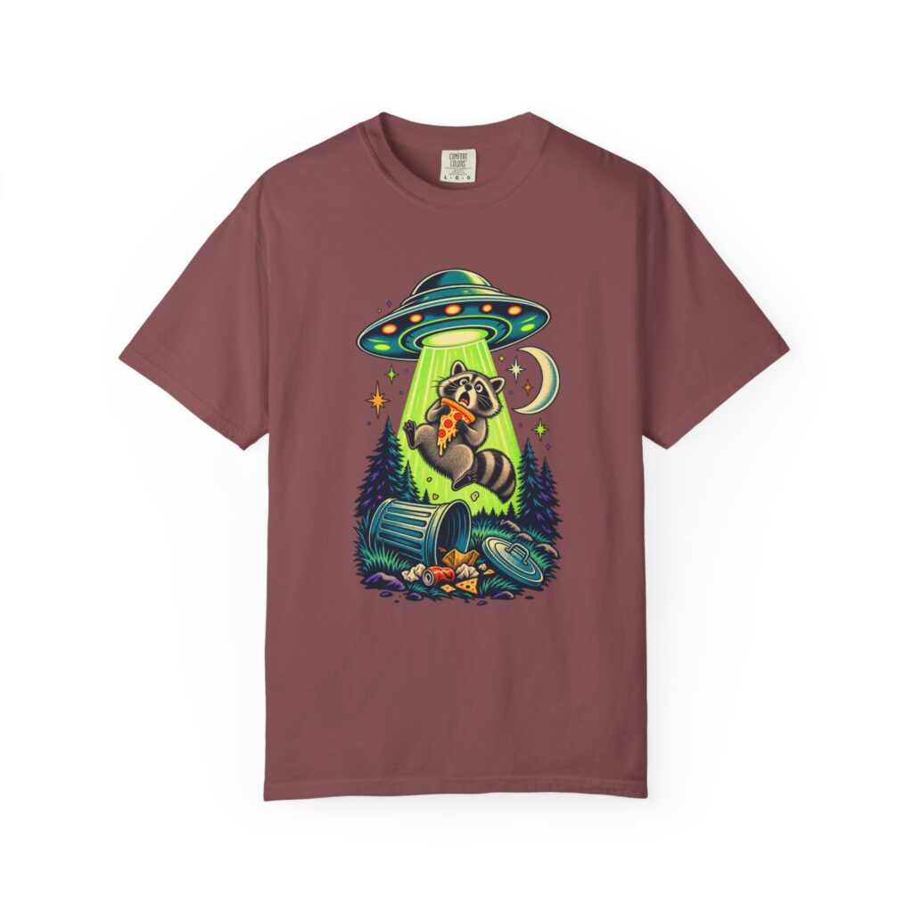 Raccoon UFO Tee