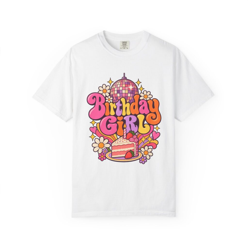 Groovy Birthday Girl Tee