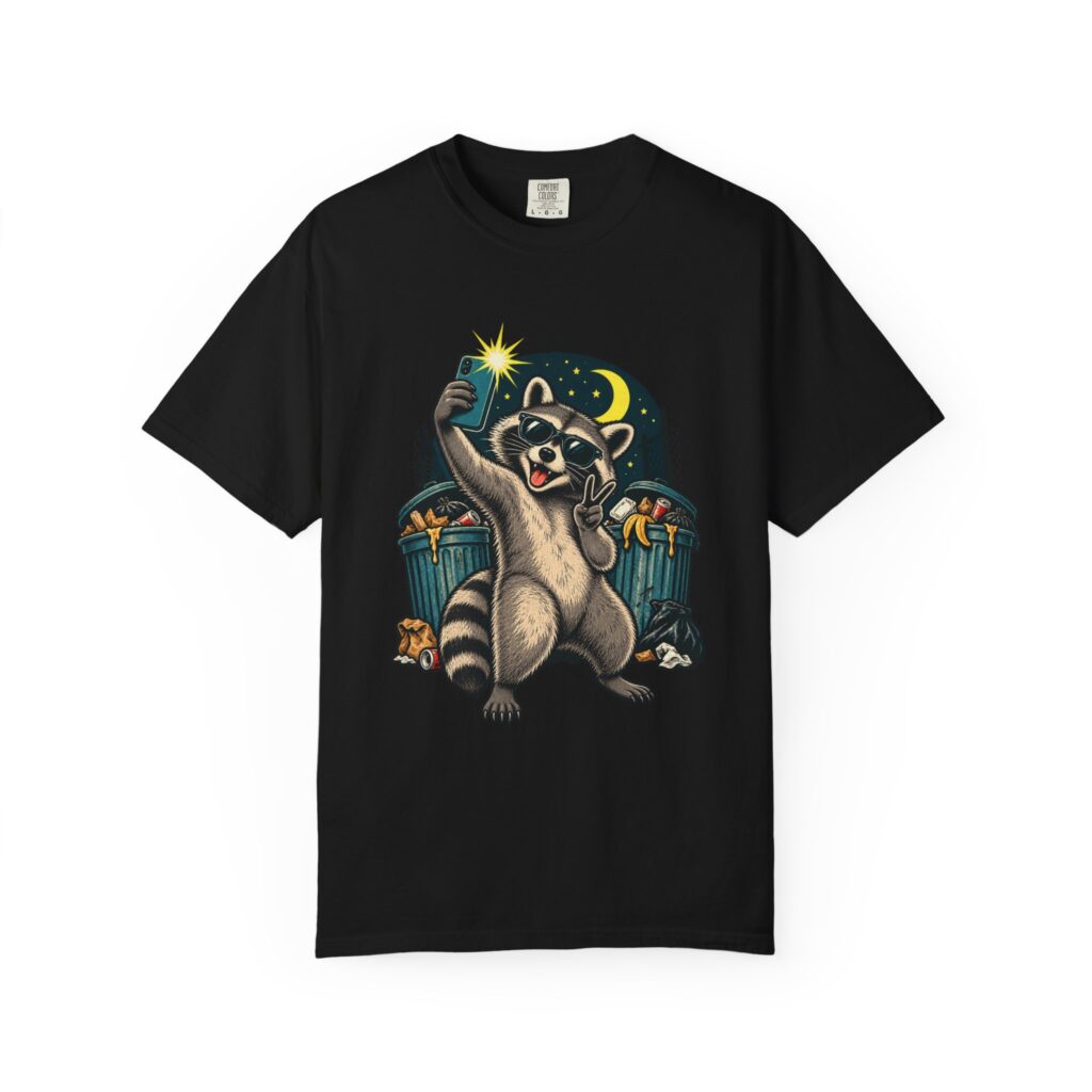 Raccoon Selfie Tee