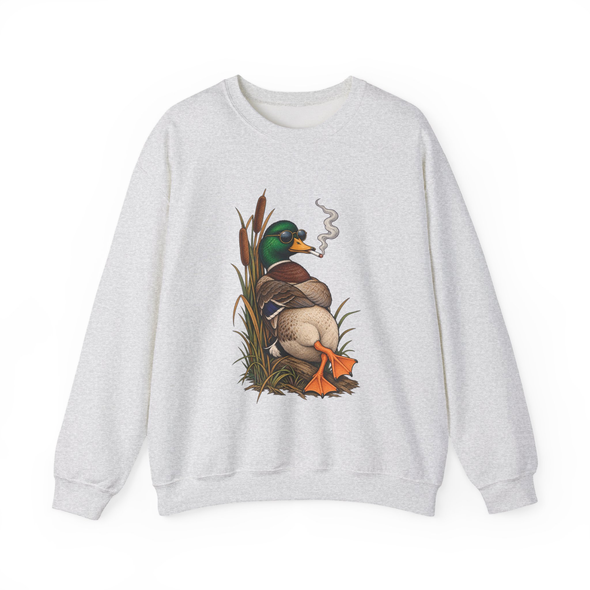 Smoking Mallard Crewneck Sweatshirt - Image 6