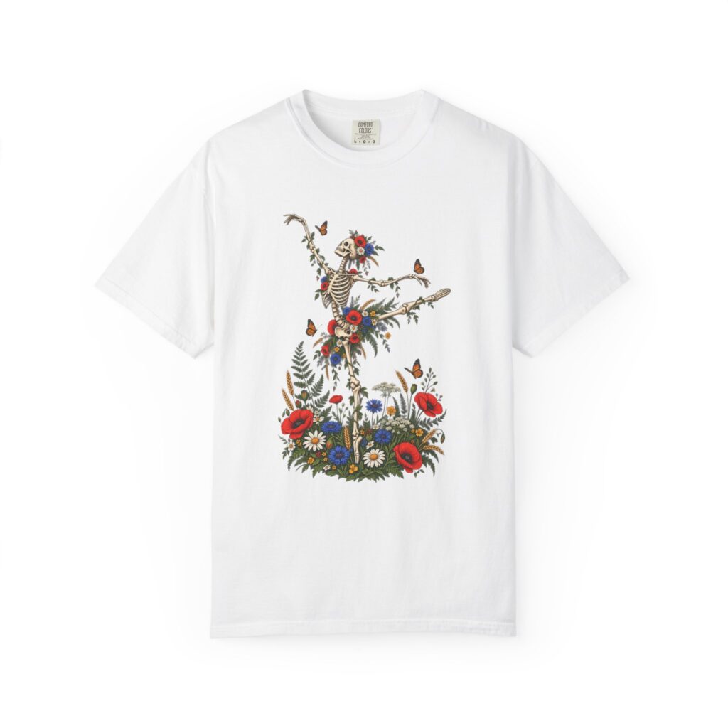 Skeleton Arabesque Wildflower Tee