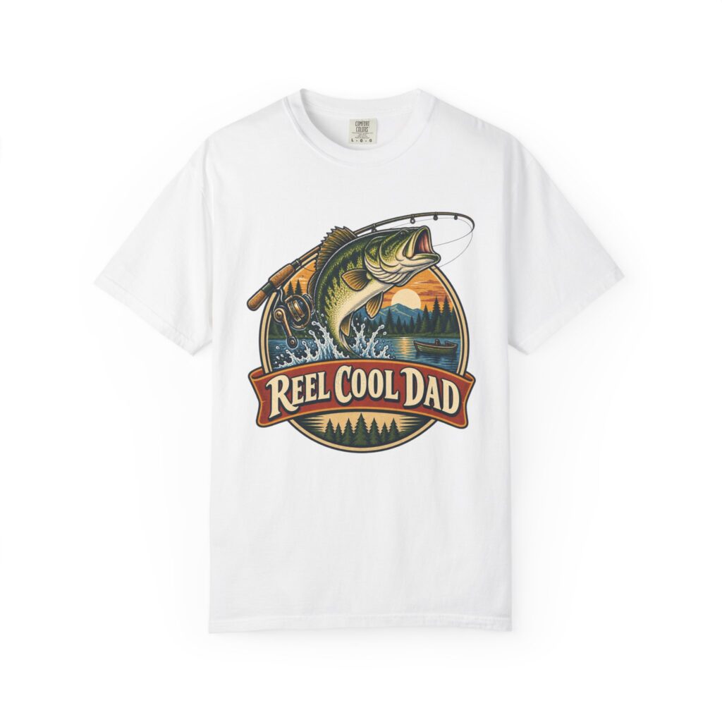Reel Cool Dad Fishing Tee