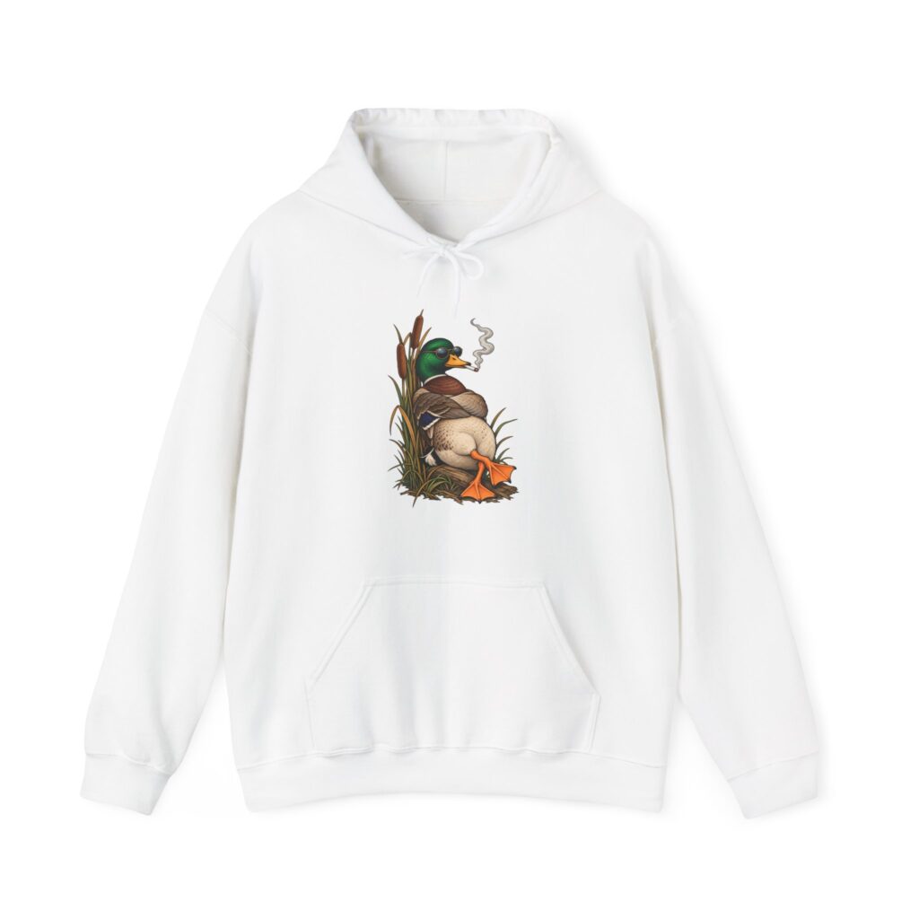 Smoking Mallard Hoodie