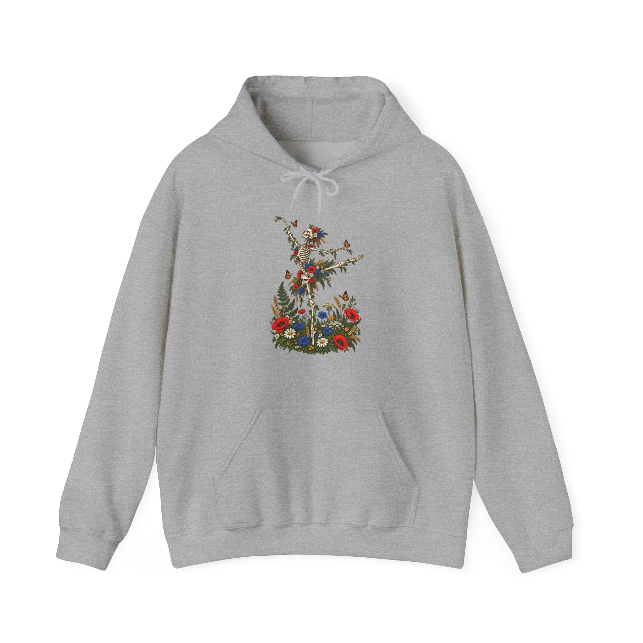 Skeleton Arabesque Wildflower Hoodie - Image 8